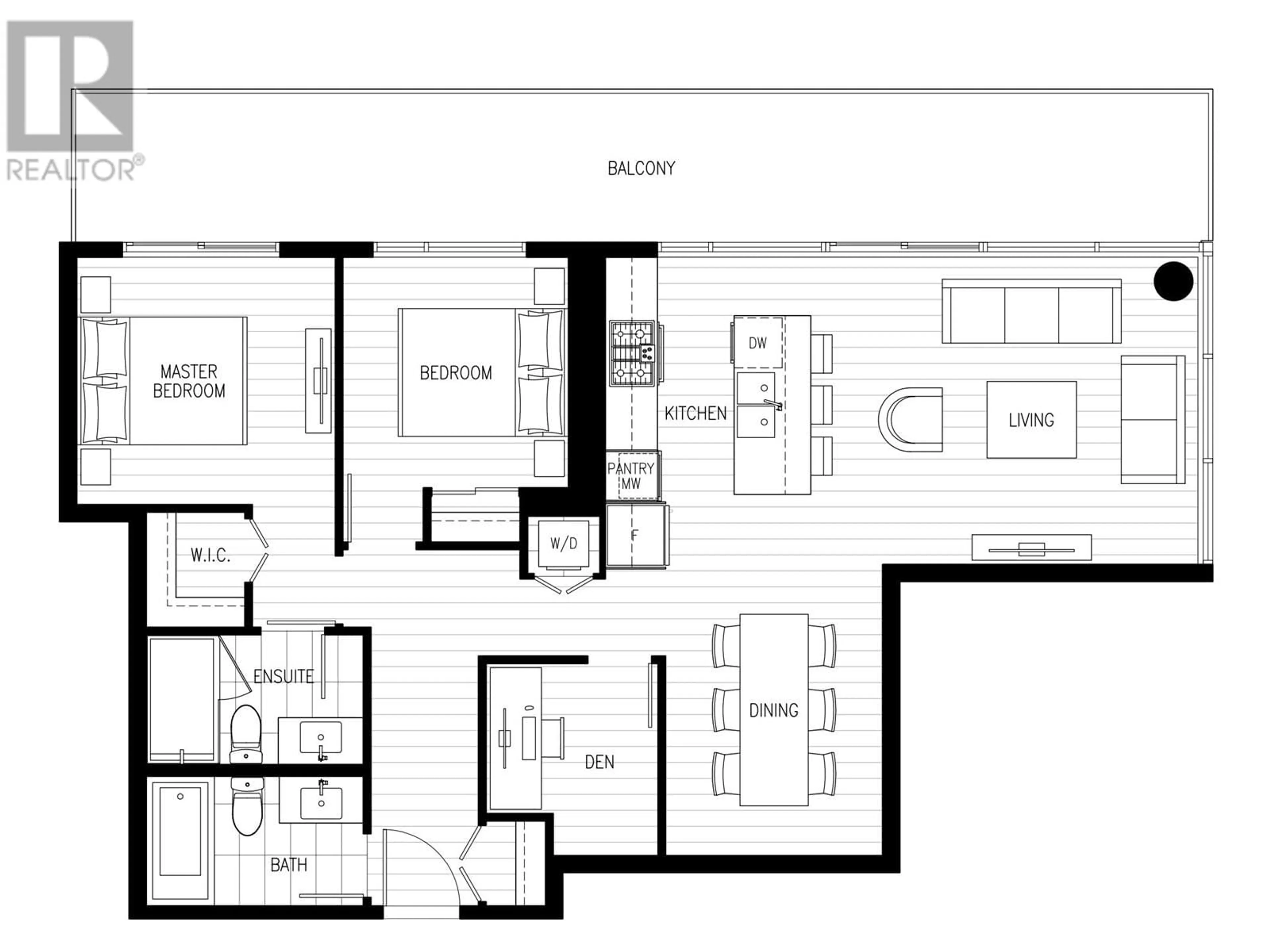 Floor plan for 4106 - 567 CLARKE ROAD, Coquitlam British Columbia V3J0K7