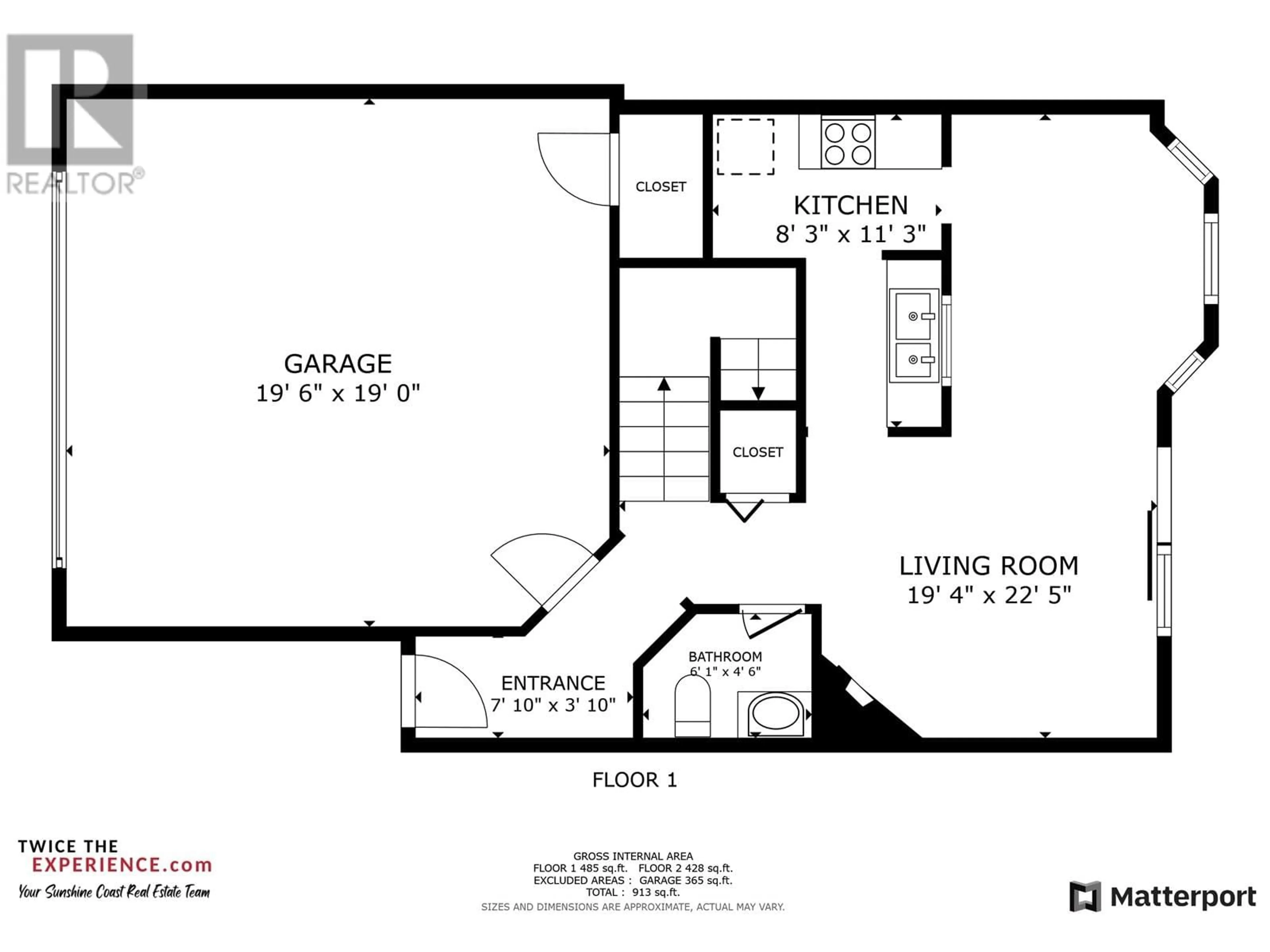 Floor plan for 7 - 5740 MARINE WAY, Sechelt British Columbia V7Z0K3