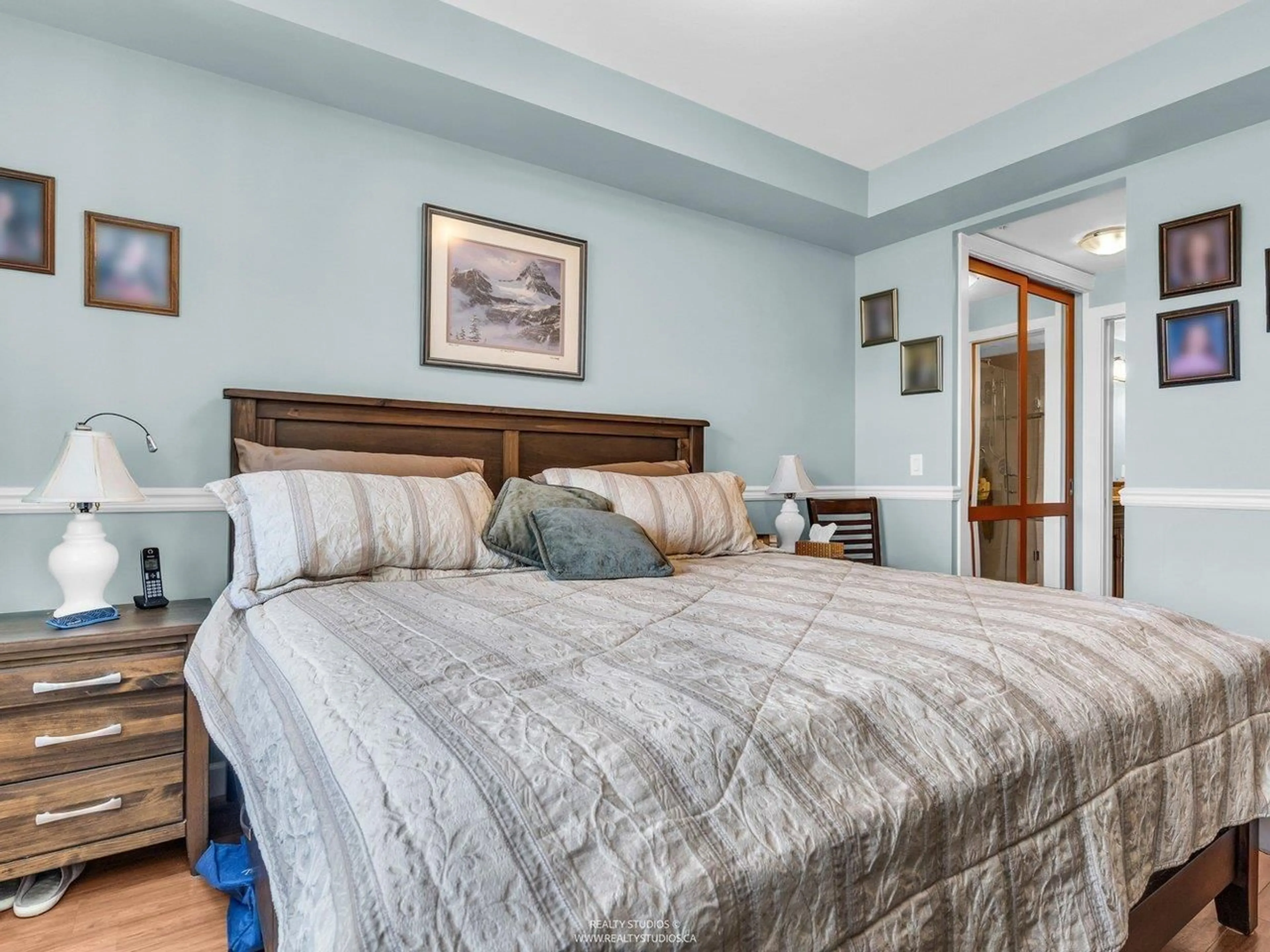Bedroom with bed, unknown for 408 - 8258 207A, Langley British Columbia V2Y0N3