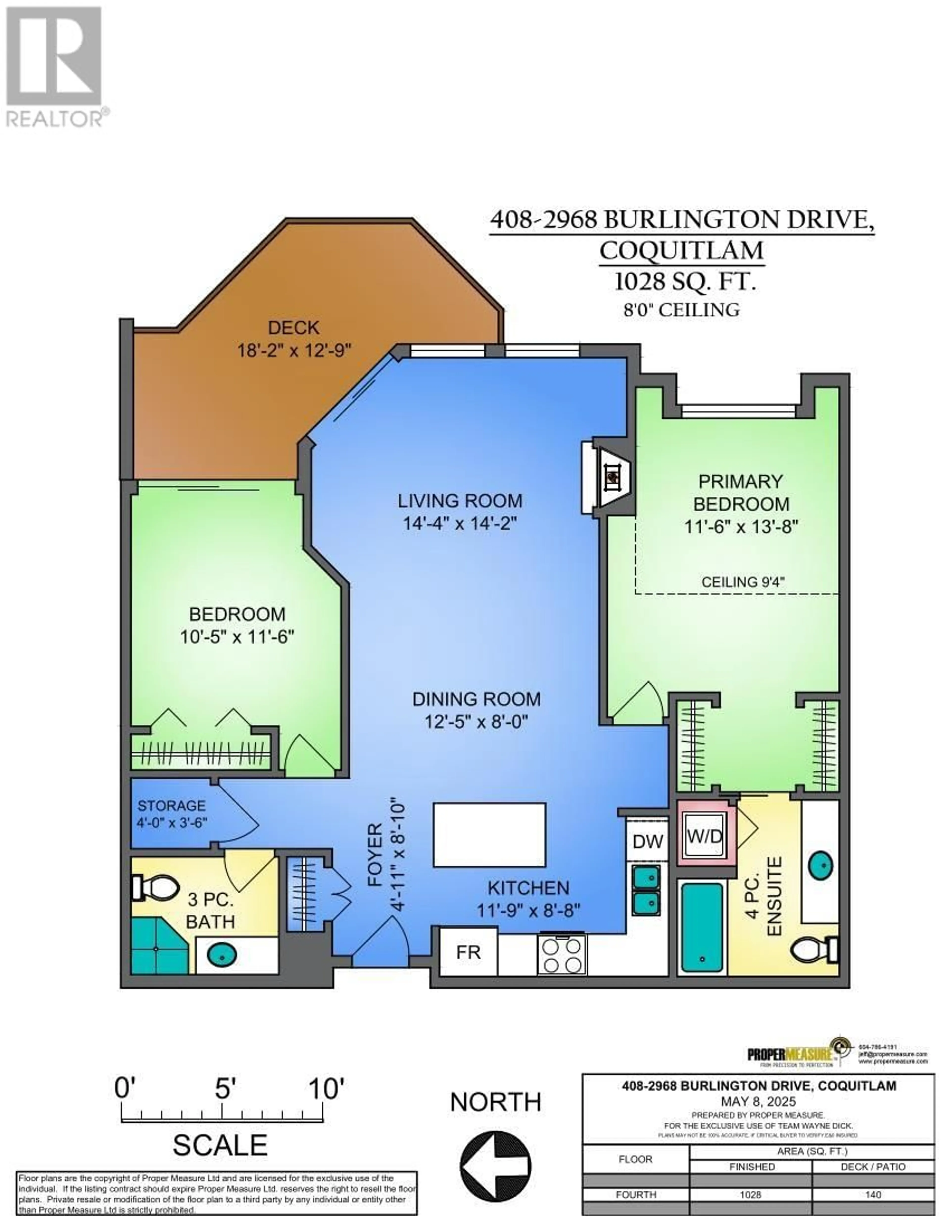 Floor plan for 408 - 2968 BURLINGTON DRIVE, Coquitlam British Columbia V3B7N4