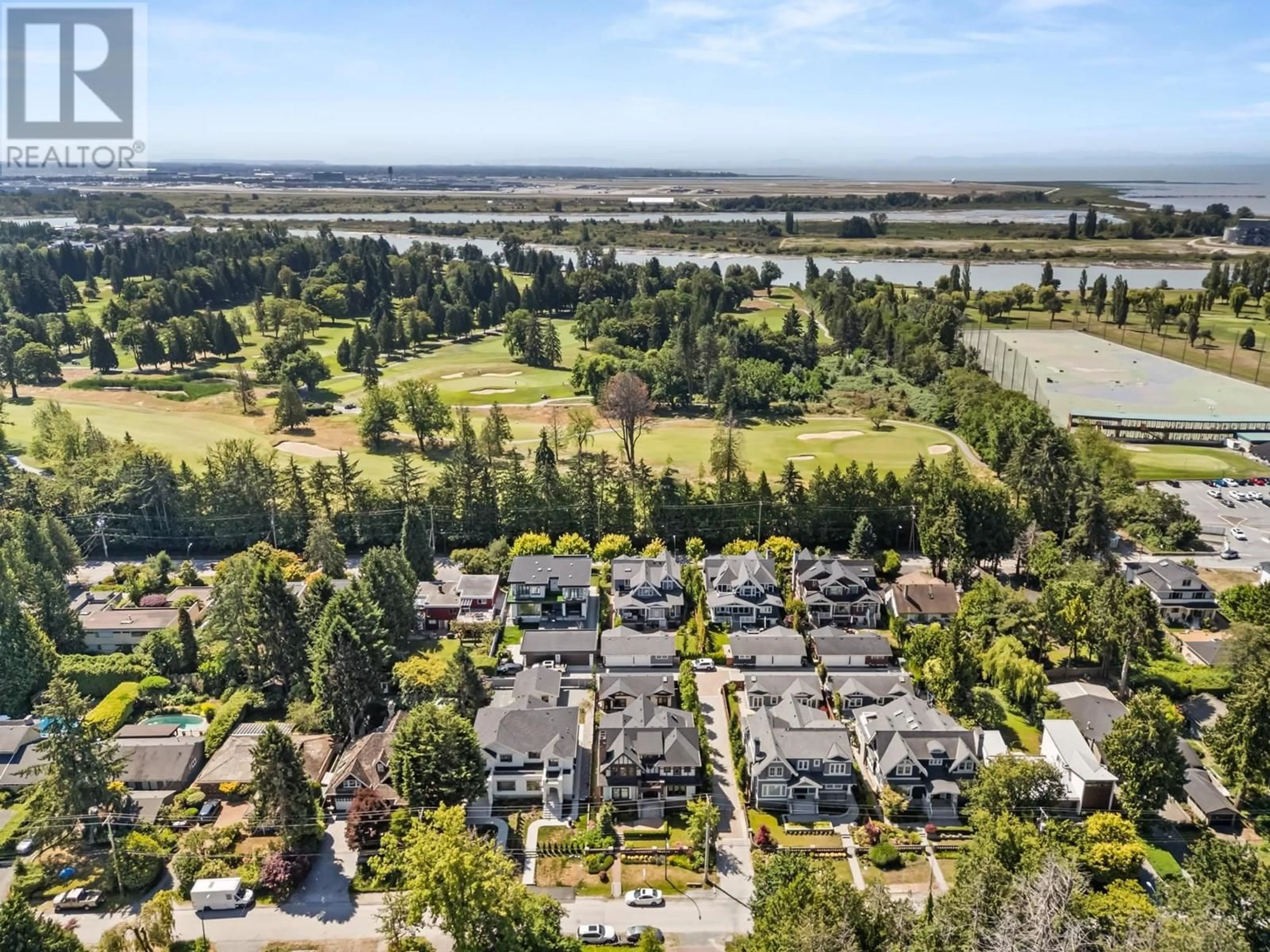 A pic from outside/outdoor area/front of a property/back of a property/a pic from drone, water/lake/river/ocean view for 3838 50TH AVENUE, Vancouver British Columbia V6N3V5