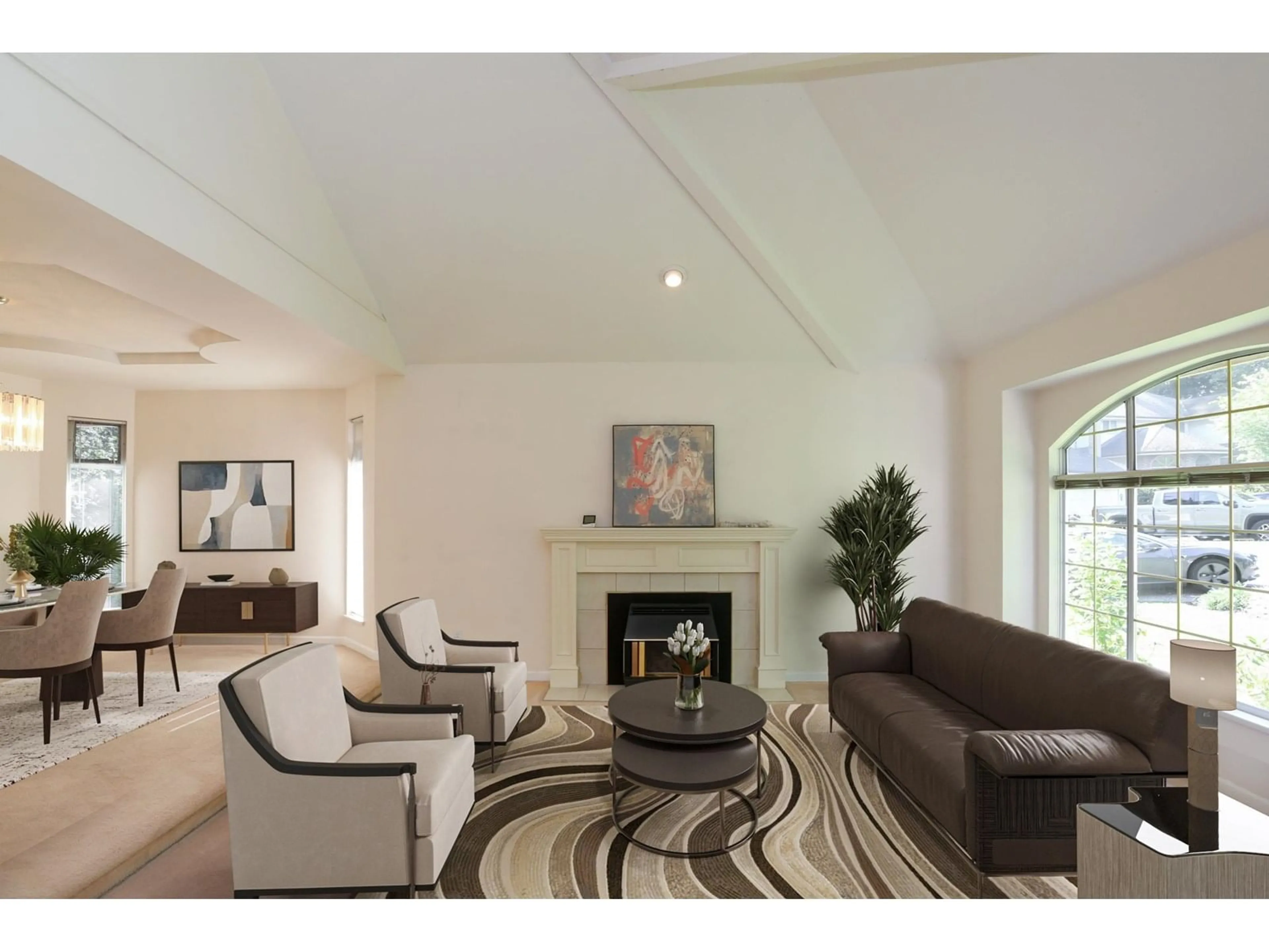 Living room with furniture, unknown for 14891 26, Surrey British Columbia V4P1N6