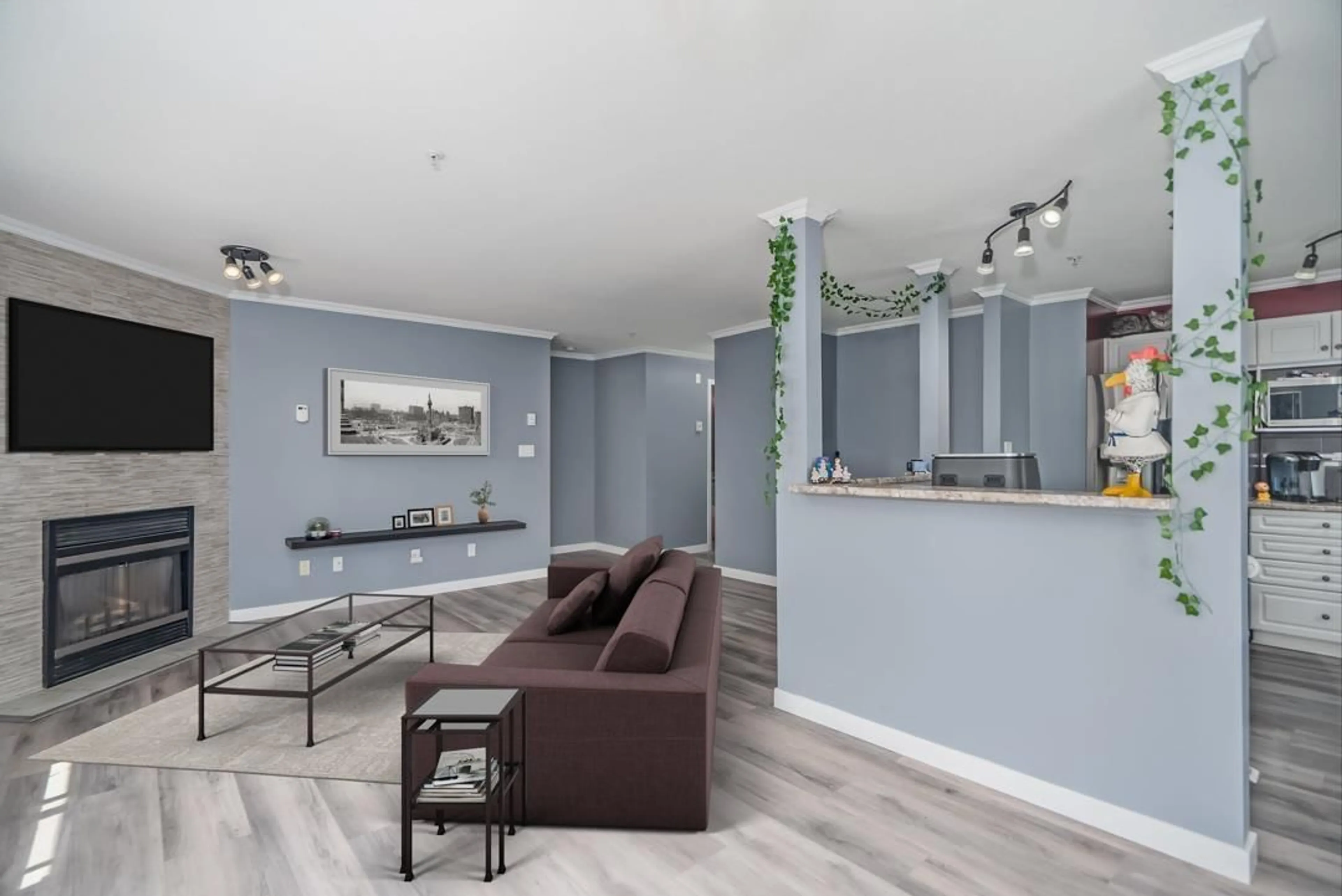 Living room with furniture, unknown for 403 - 33708 KING, Abbotsford British Columbia V2S8C6