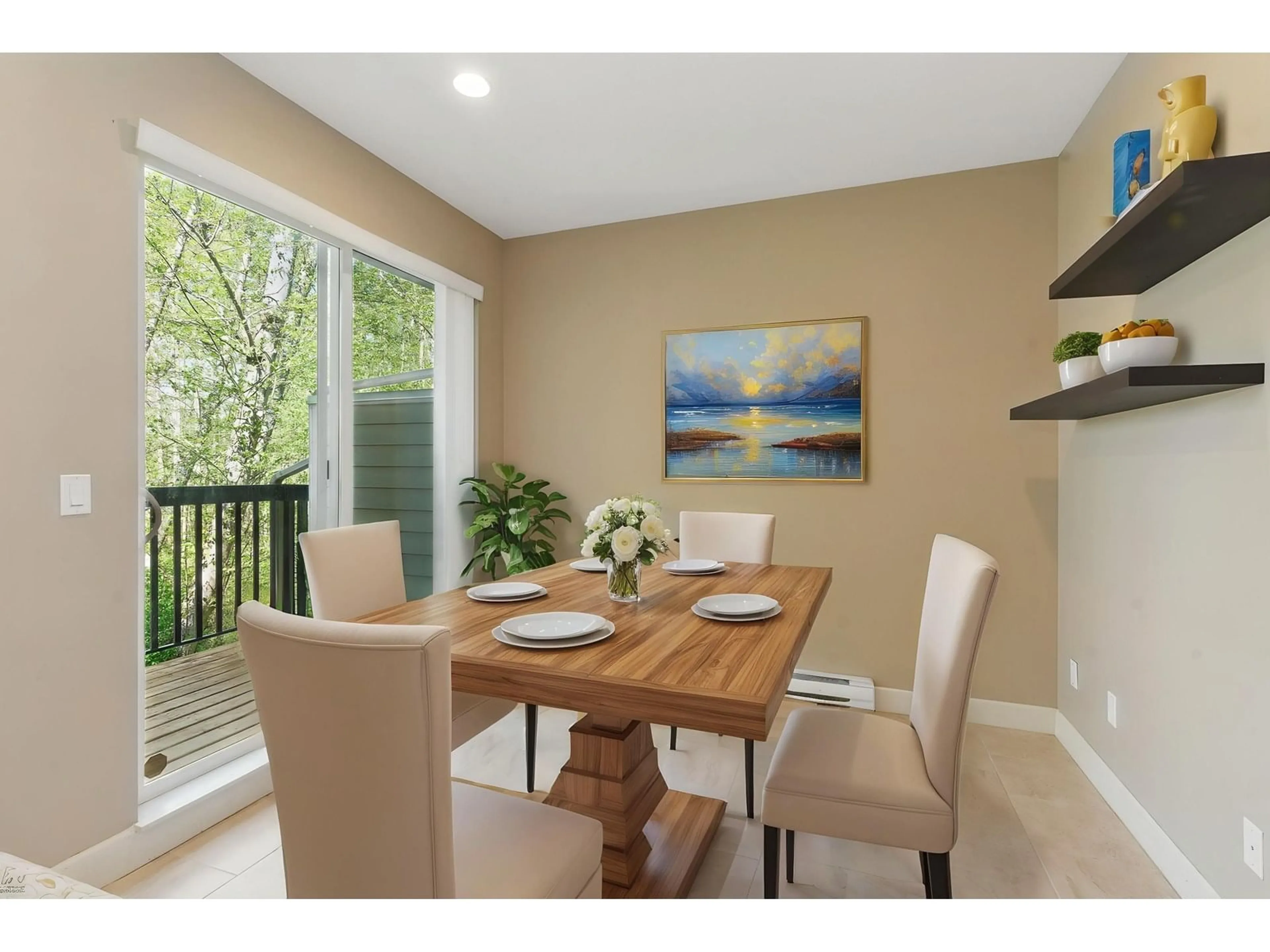 Dining room, wood/laminate floor for 44 - 2979 156, Surrey British Columbia V3Z8V8