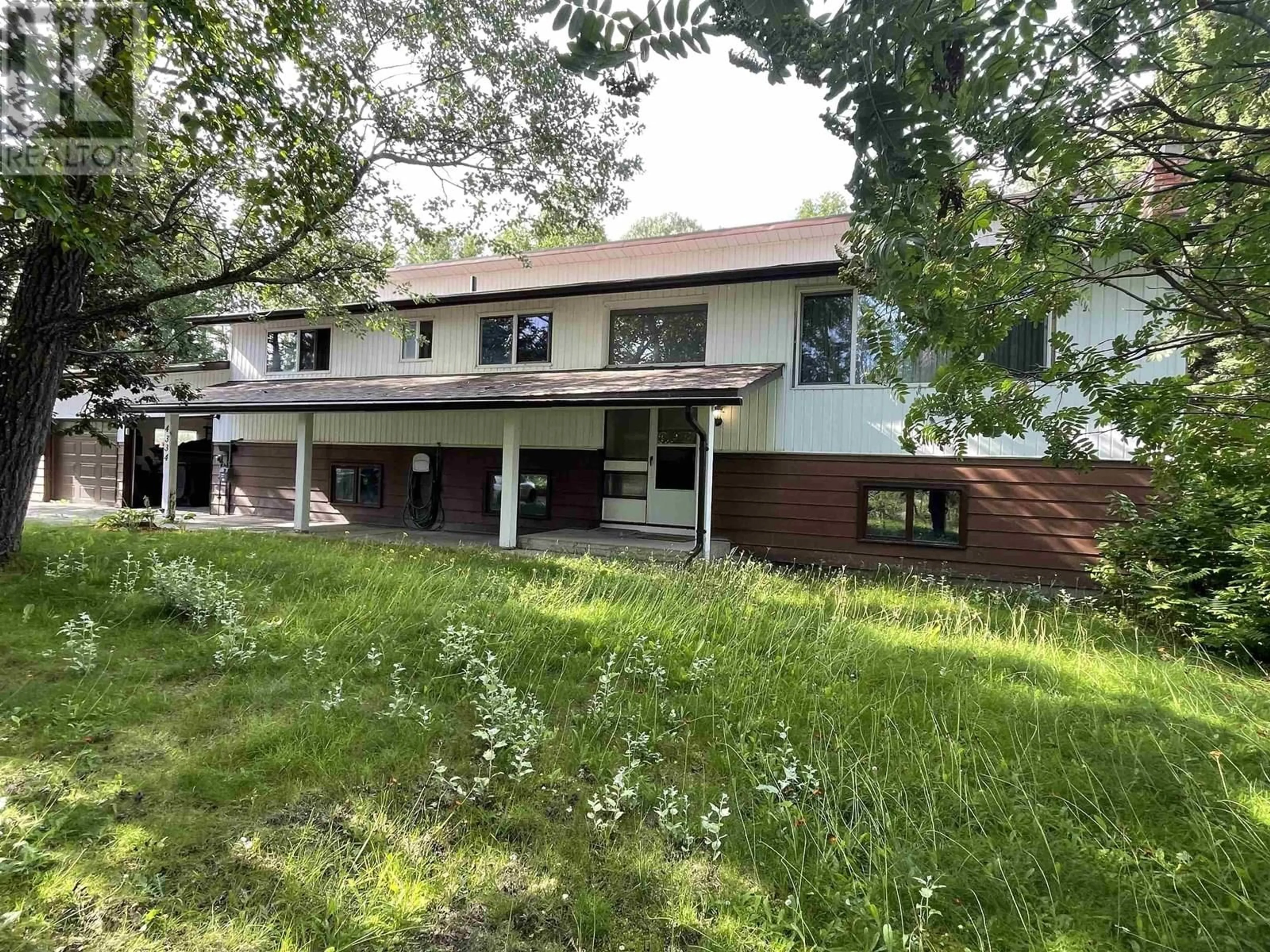 A pic from outside/outdoor area/front of a property/back of a property/a pic from drone, unknown for 4334 CHESTNUT DRIVE, Prince George British Columbia V2K2T5