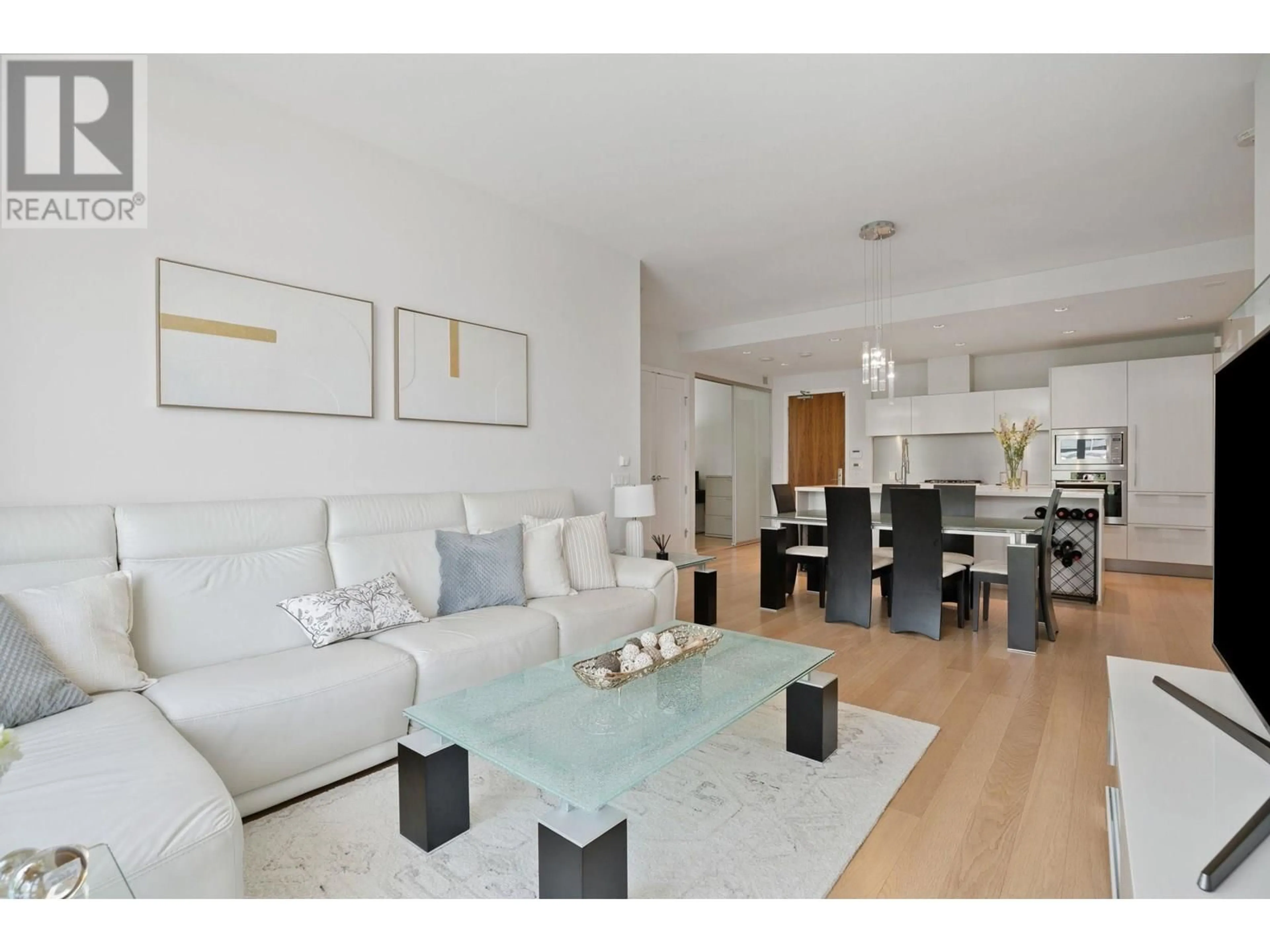 Living room with furniture, unknown for 302 - 1625 MANITOBA STREET, Vancouver British Columbia V5Y0B8