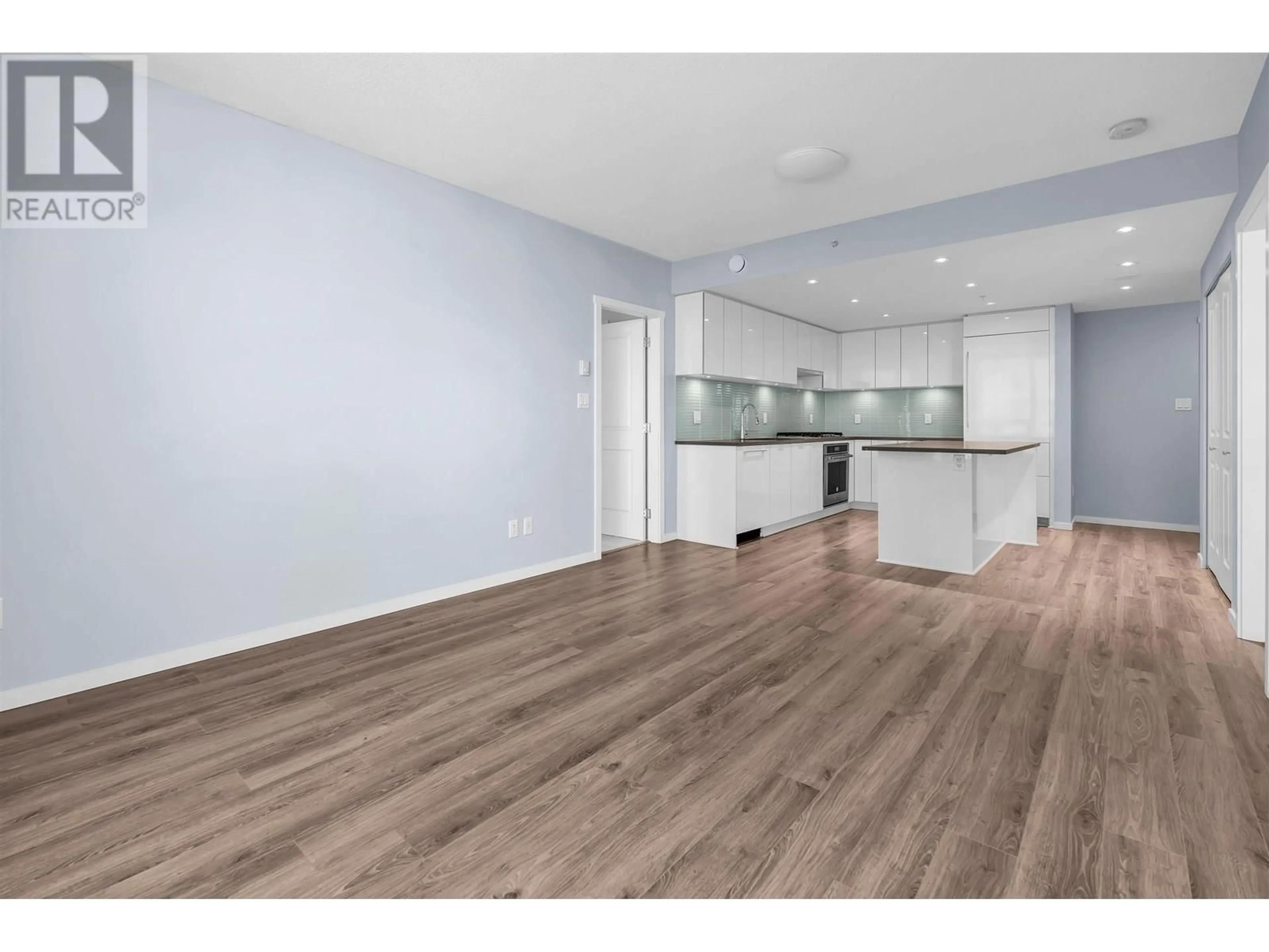 Open concept kitchen, wood/laminate floor for 2708 - 6638 DUNBLANE AVENUE, Burnaby British Columbia V5H0G8