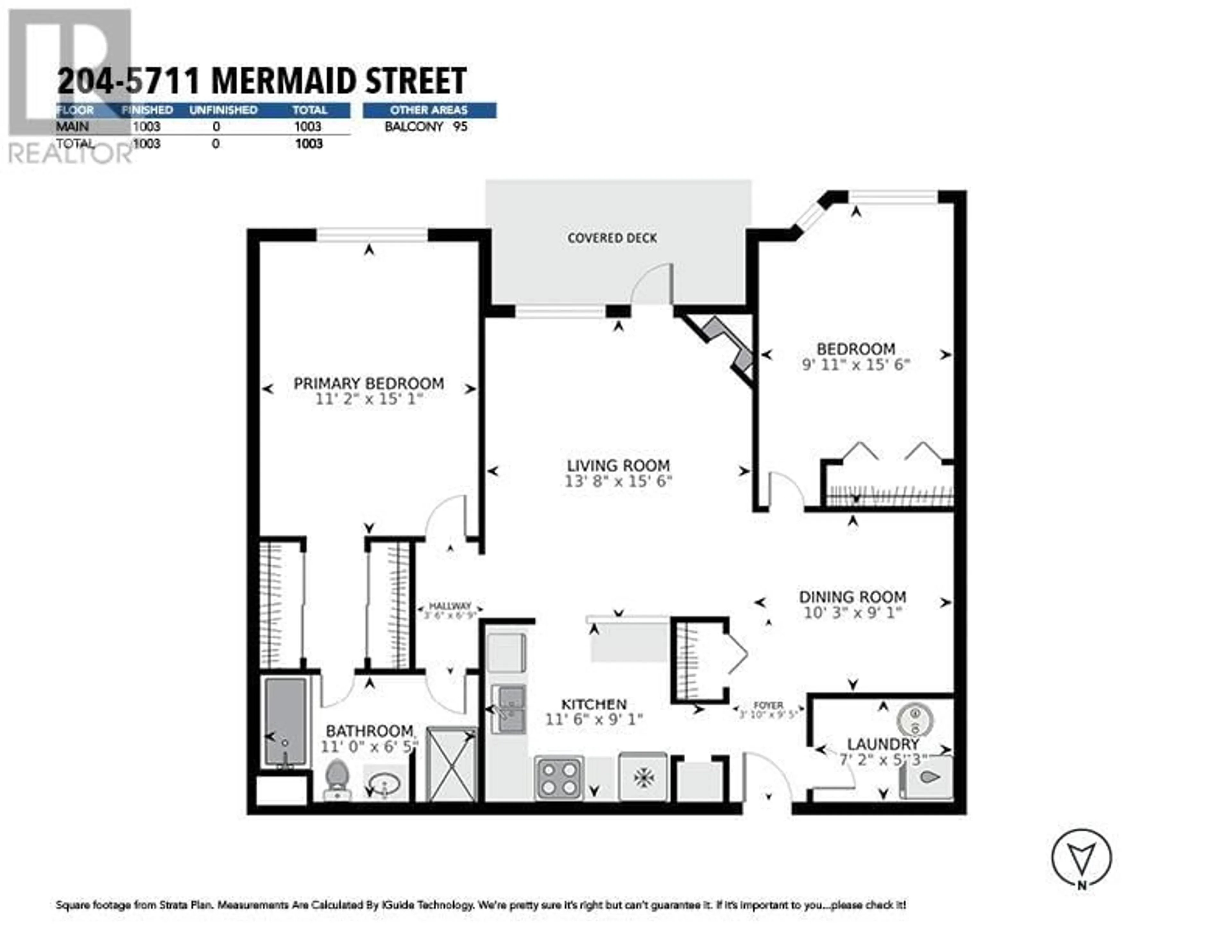 Floor plan for 204 - 5711 MERMAID STREET, Sechelt British Columbia V7Z0J6