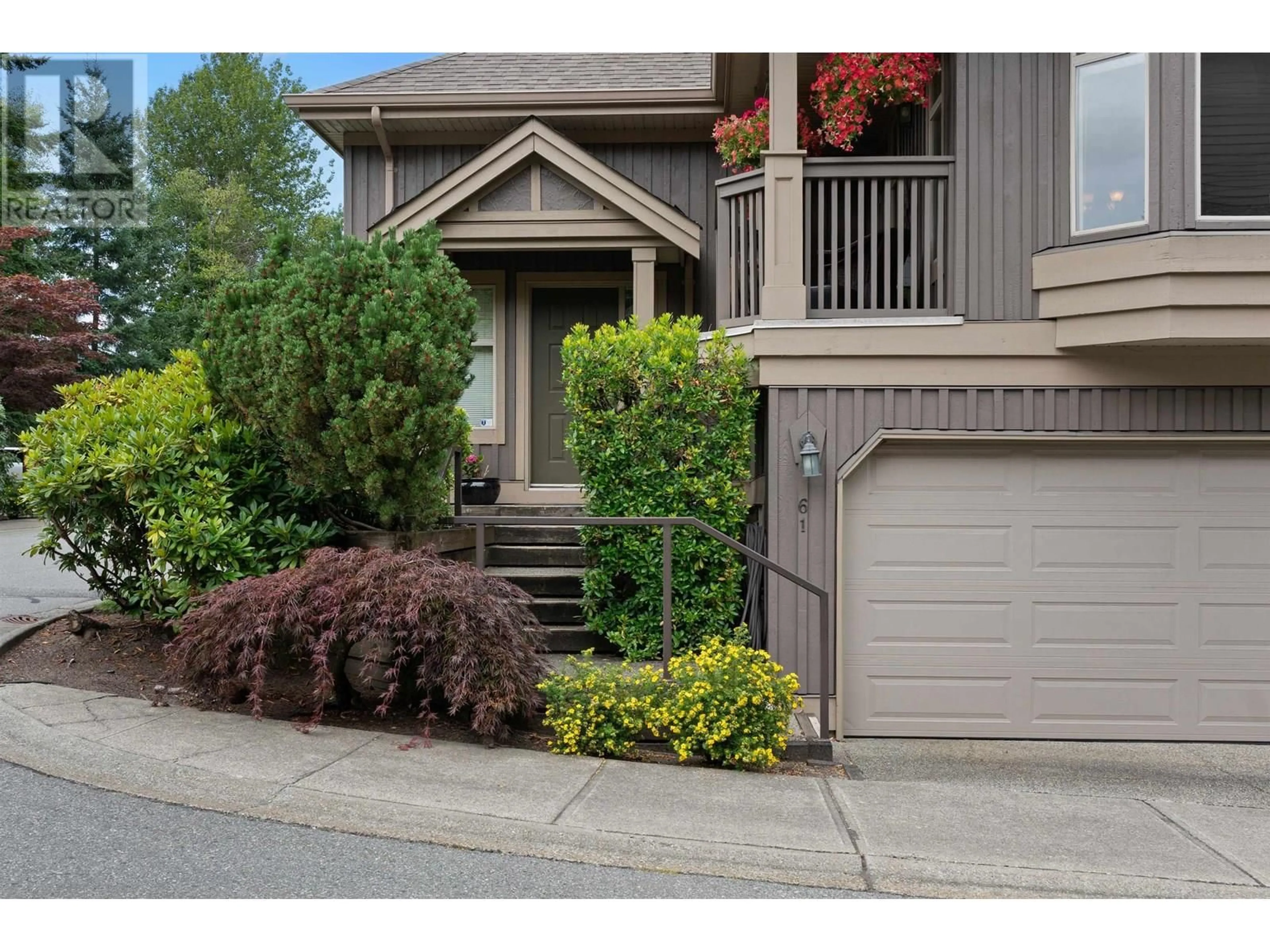 Home with vinyl exterior material, street for 61 - 8868 16TH AVENUE, Burnaby British Columbia V3N5A6