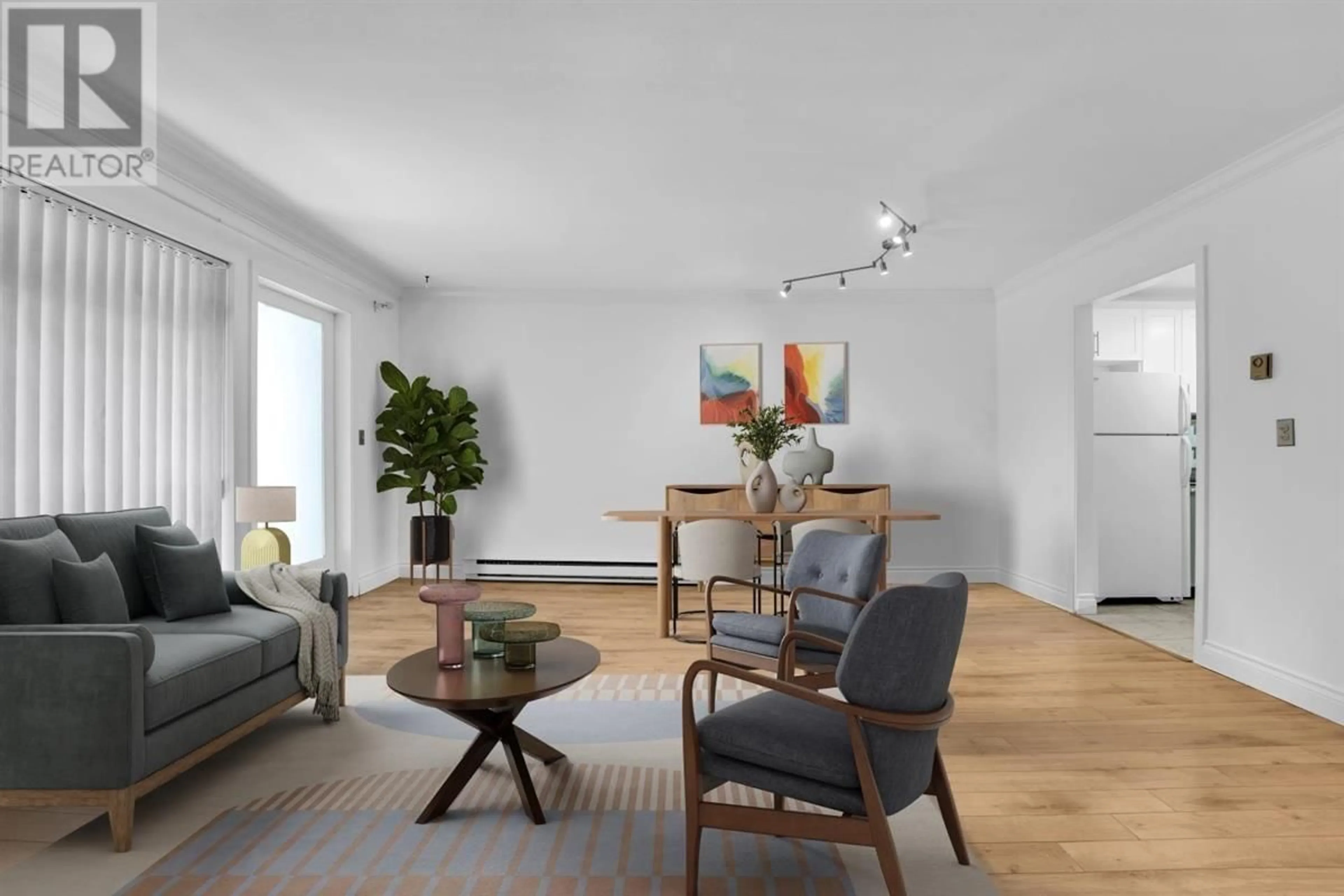Living room with furniture, wood/laminate floor for 14 - 8820 WESTMINSTER HIGHWAY, Richmond British Columbia V6X1A8