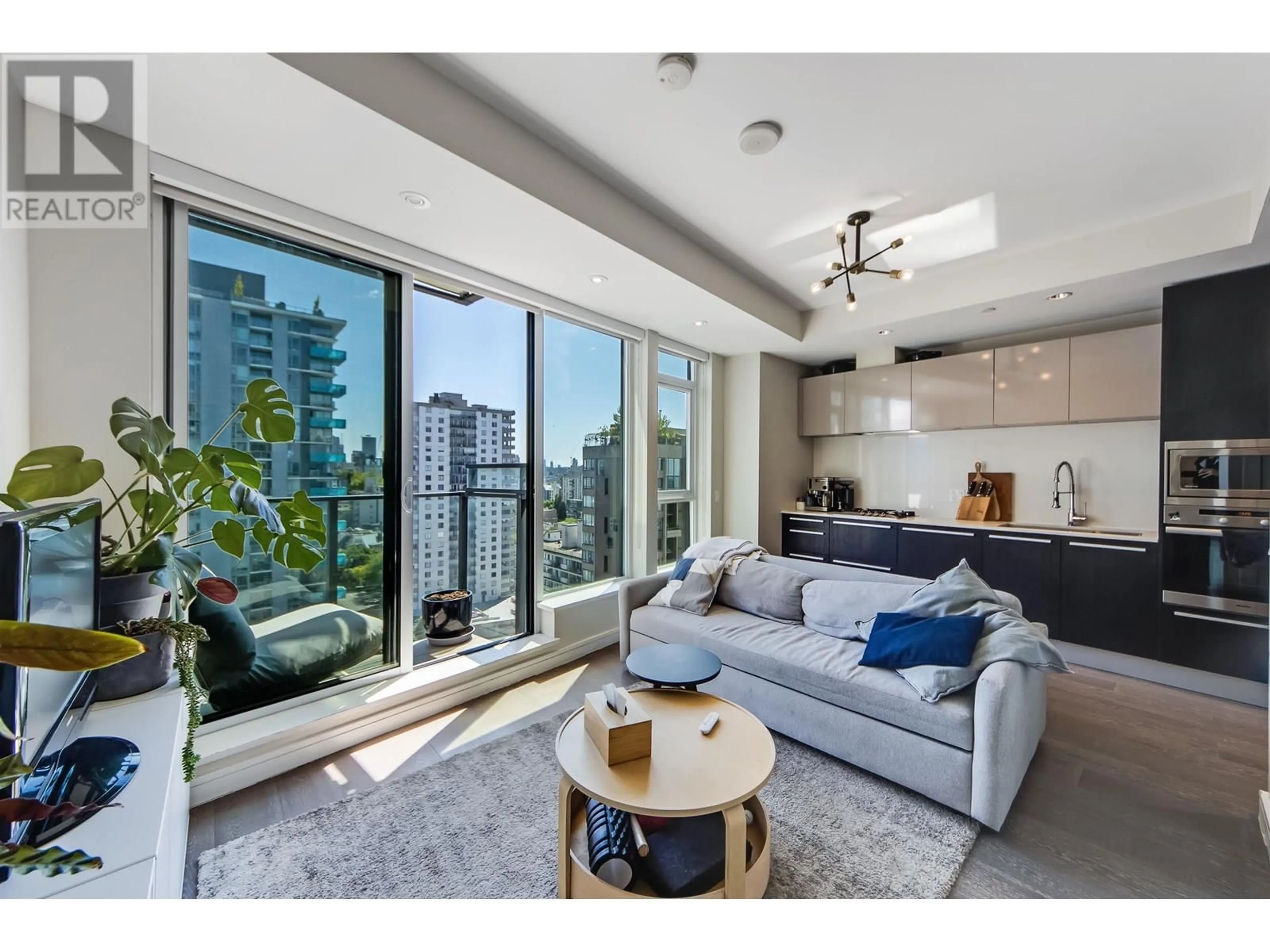 Living room with furniture, unknown for 1603 - 1221 BIDWELL STREET, Vancouver British Columbia V6G0B1