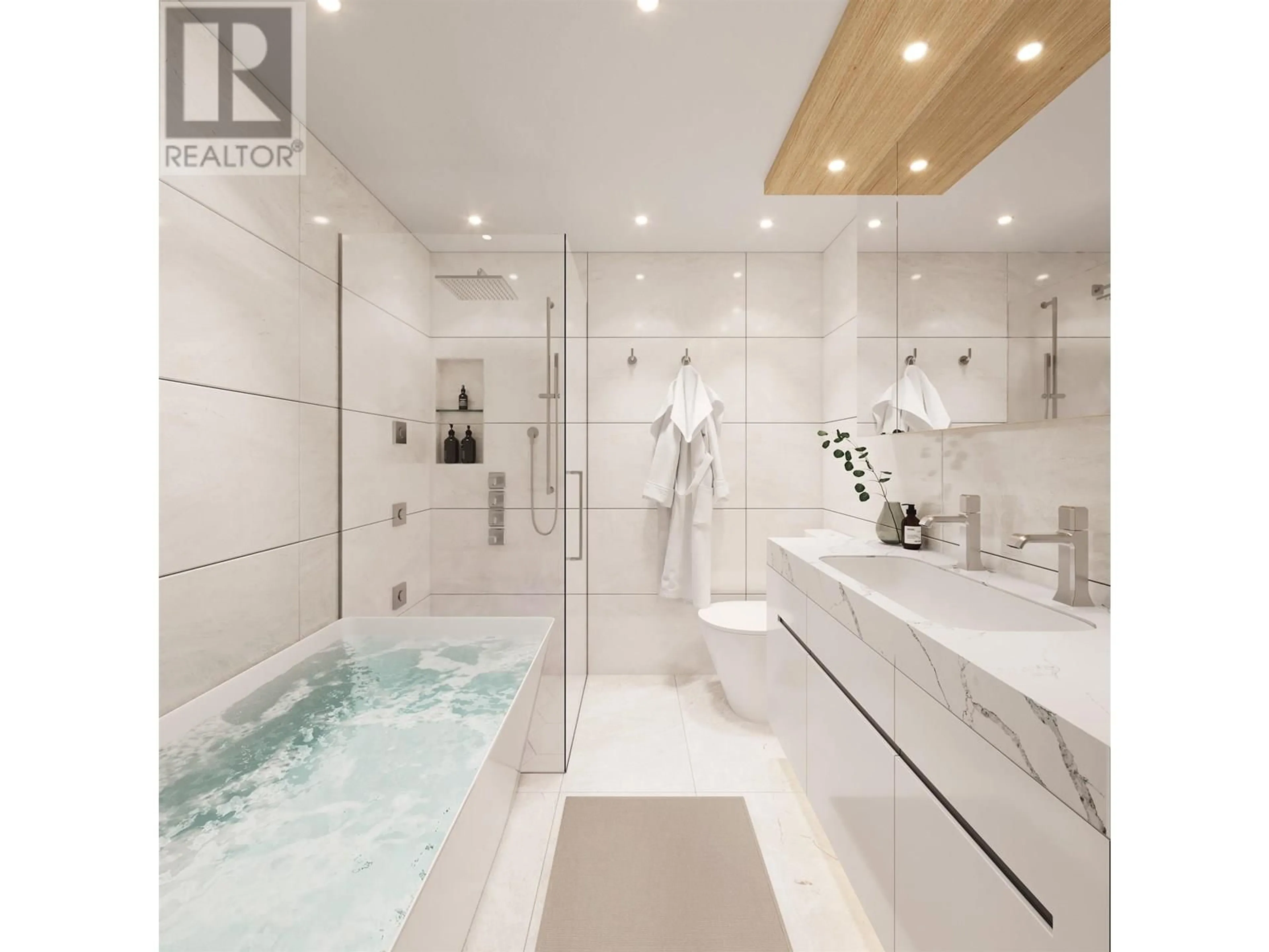 Contemporary bathroom, ceramic/tile floor for 701 - 2323 FIR STREET, Vancouver British Columbia V6J5S1