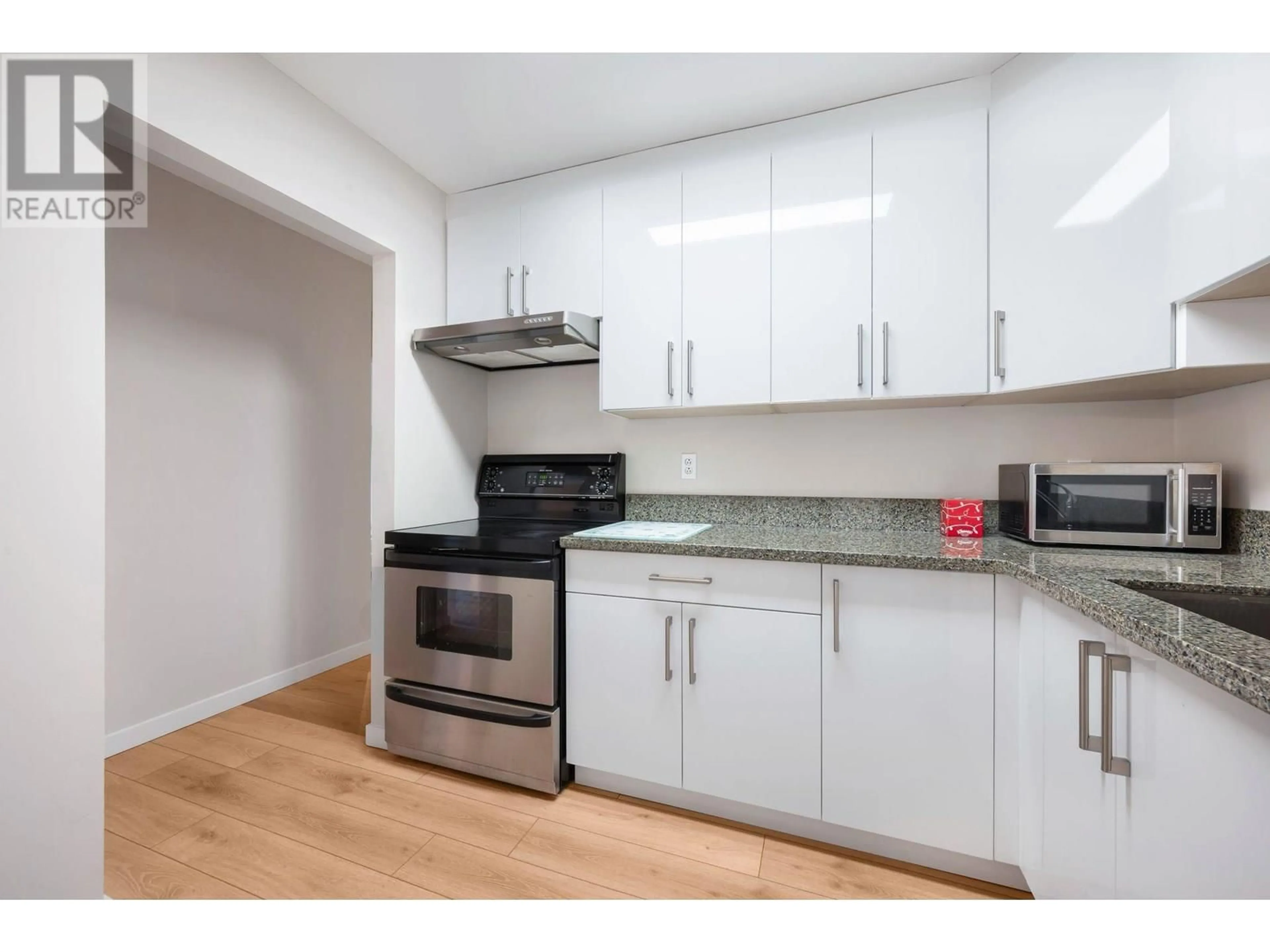 Standard kitchen, wood/laminate floor for 113 - 8031 RYAN ROAD, Richmond British Columbia V7A2E4