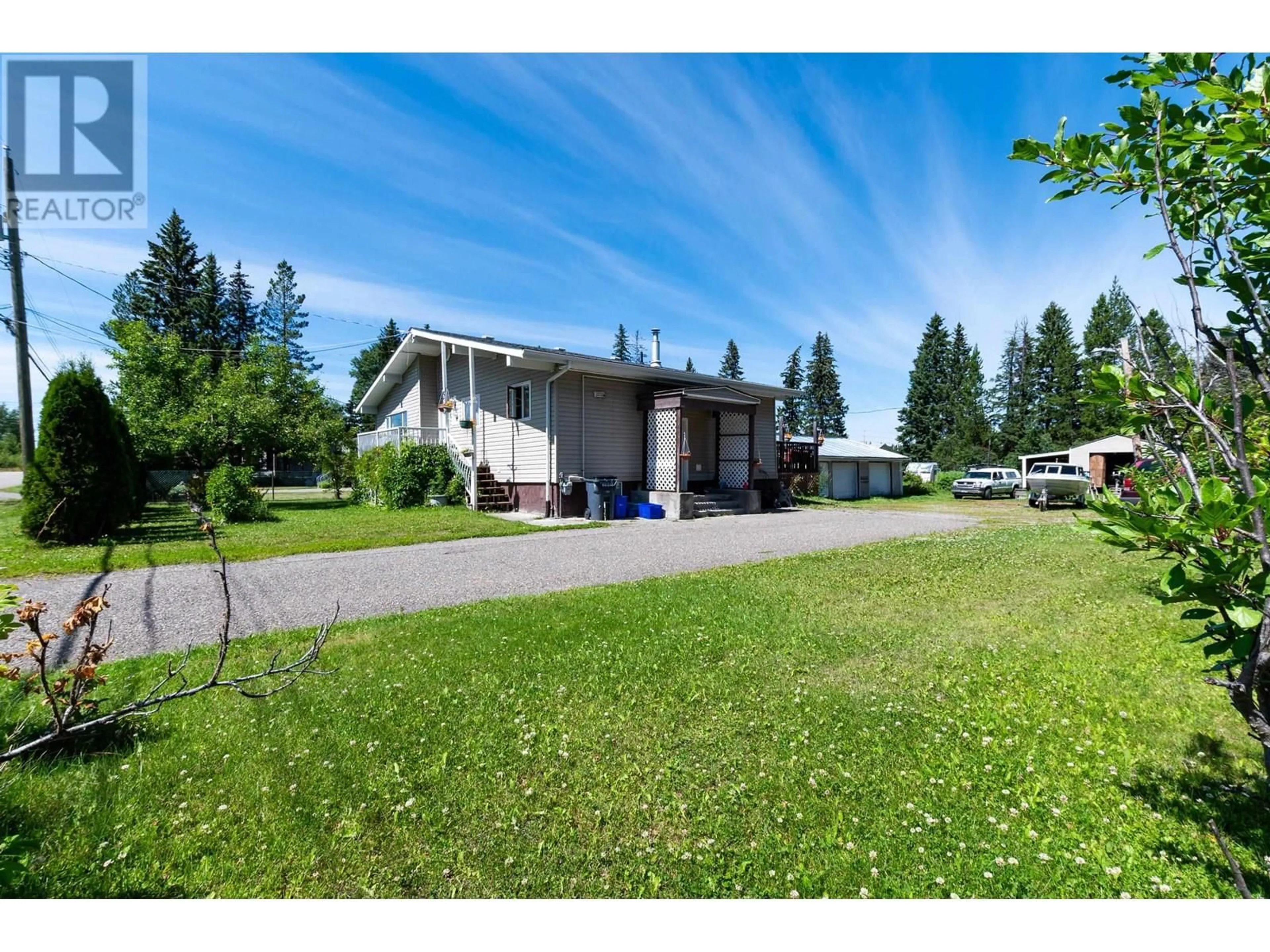 A pic from outside/outdoor area/front of a property/back of a property/a pic from drone, unknown for 5759 HEYER ROAD, Prince George British Columbia V2N6J4