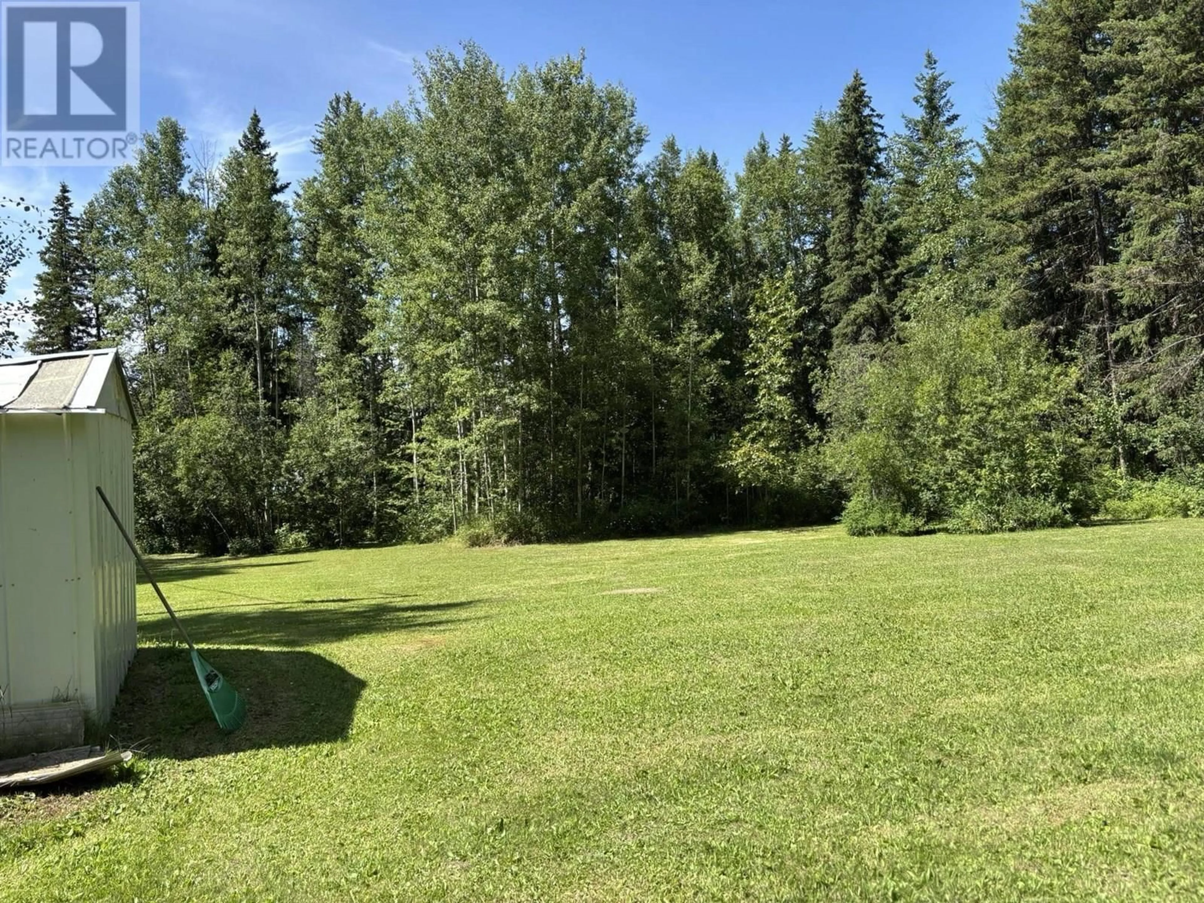 A pic from outside/outdoor area/front of a property/back of a property/a pic from drone, forest/trees view for 3936 FANSLAU ROAD, Quesnel British Columbia V2J6V7