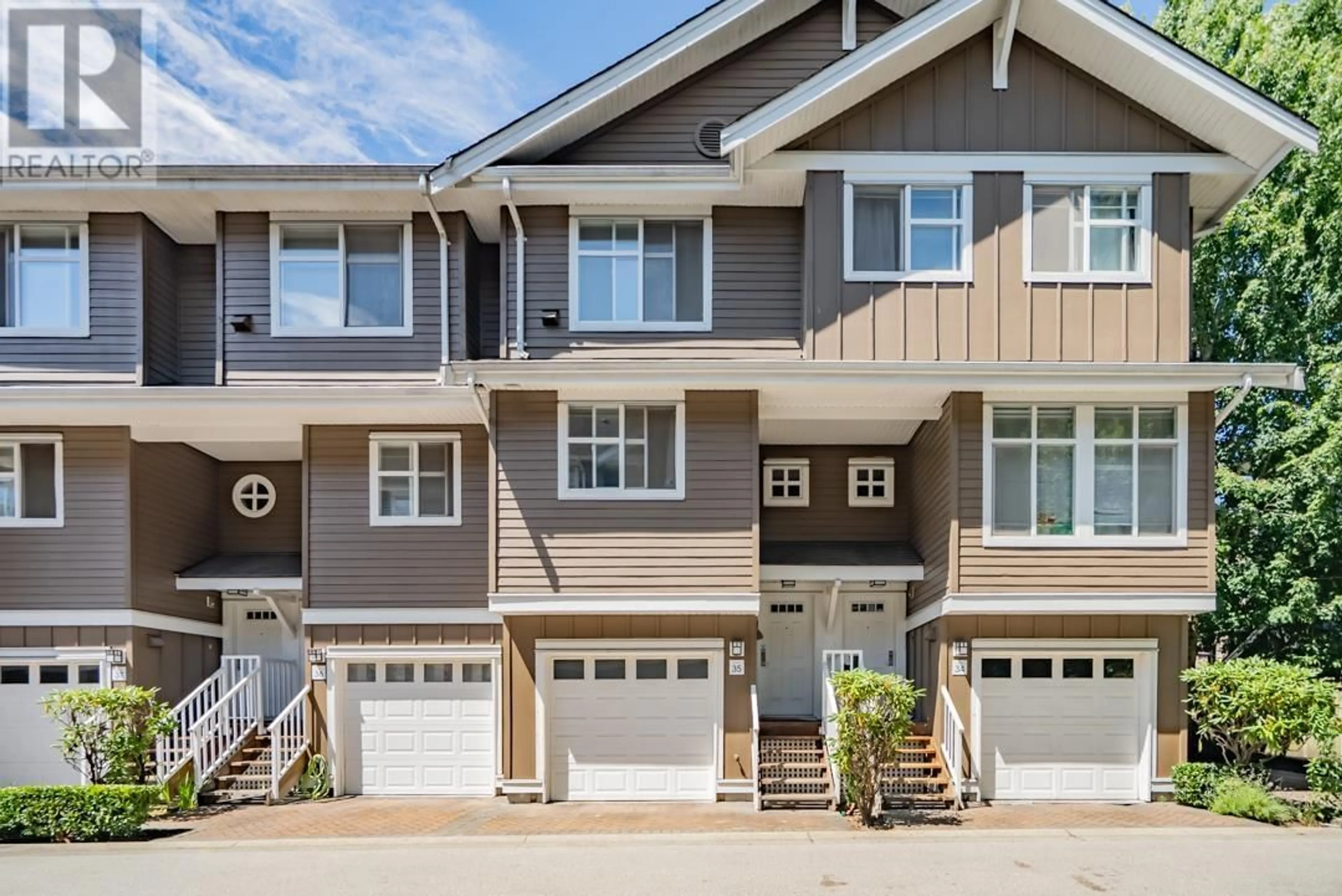 Home with vinyl exterior material, street for 35 - 935 EWEN AVENUE, New Westminster British Columbia V3M0A1