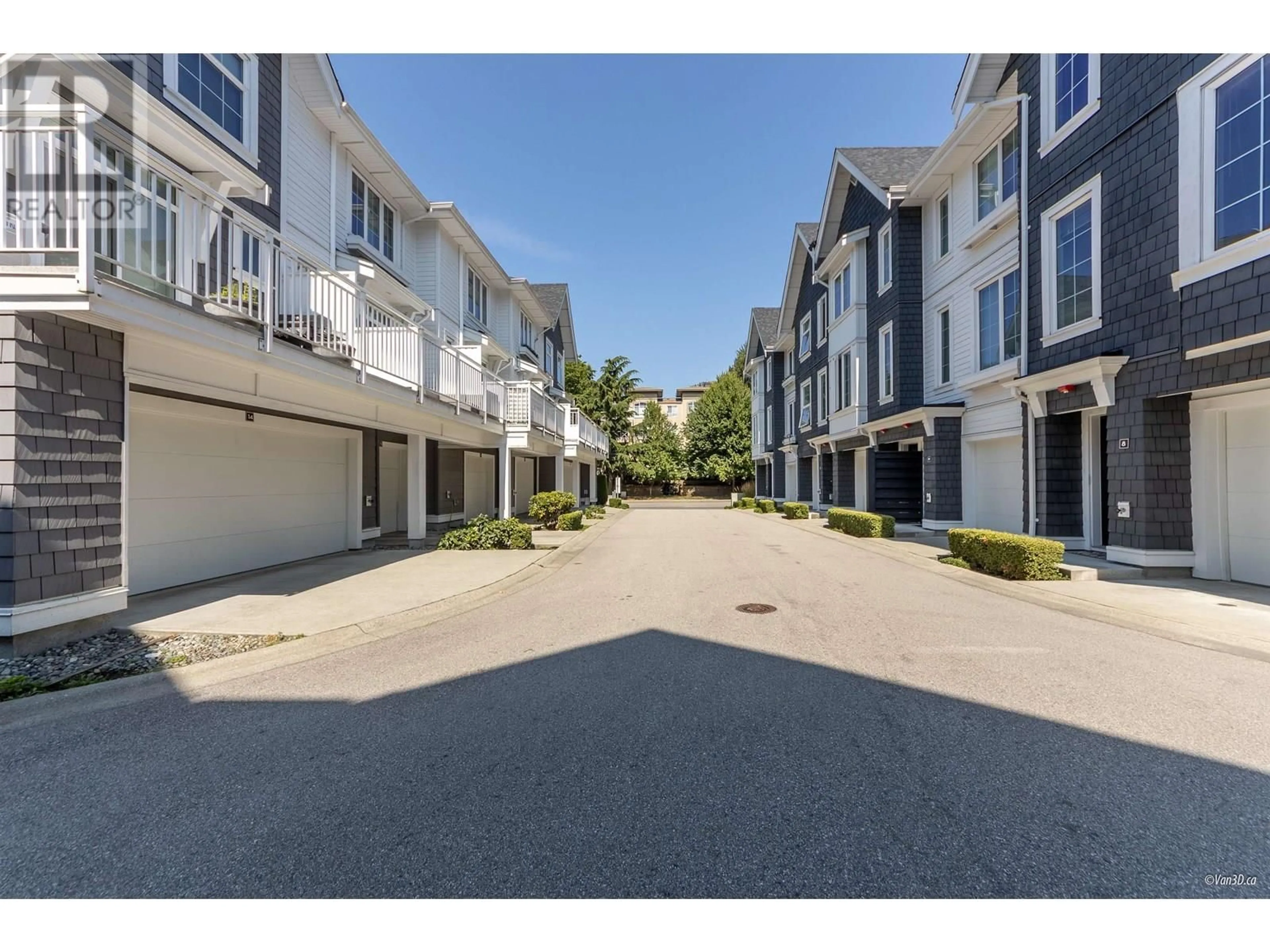 A pic from outside/outdoor area/front of a property/back of a property/a pic from drone, street for 8 - 2560 PITT RIVER ROAD, Port Coquitlam British Columbia V3C0G6