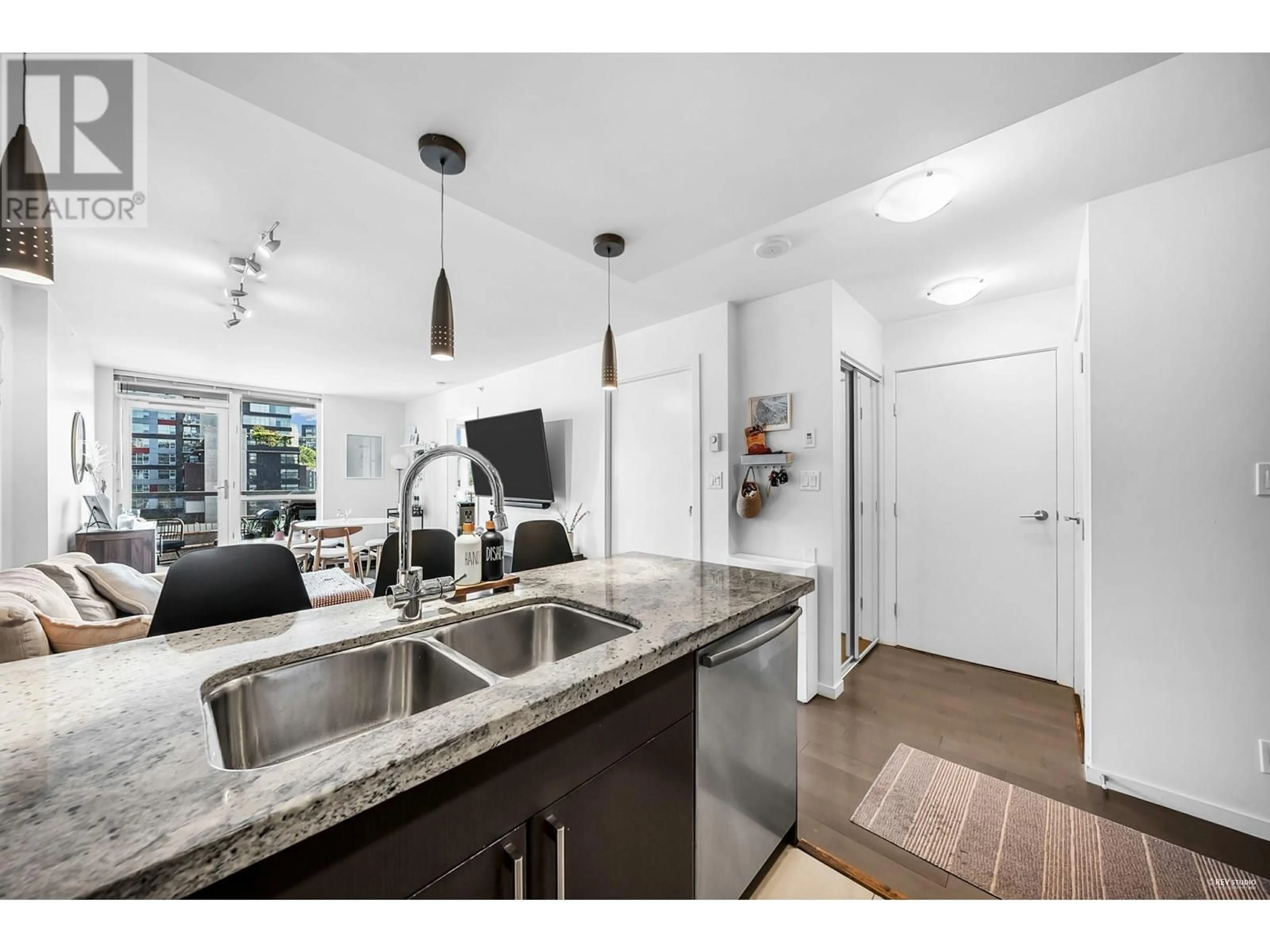 Open concept kitchen, unknown for 704 - 1887 CROWE STREET, Vancouver British Columbia V5Y0B4