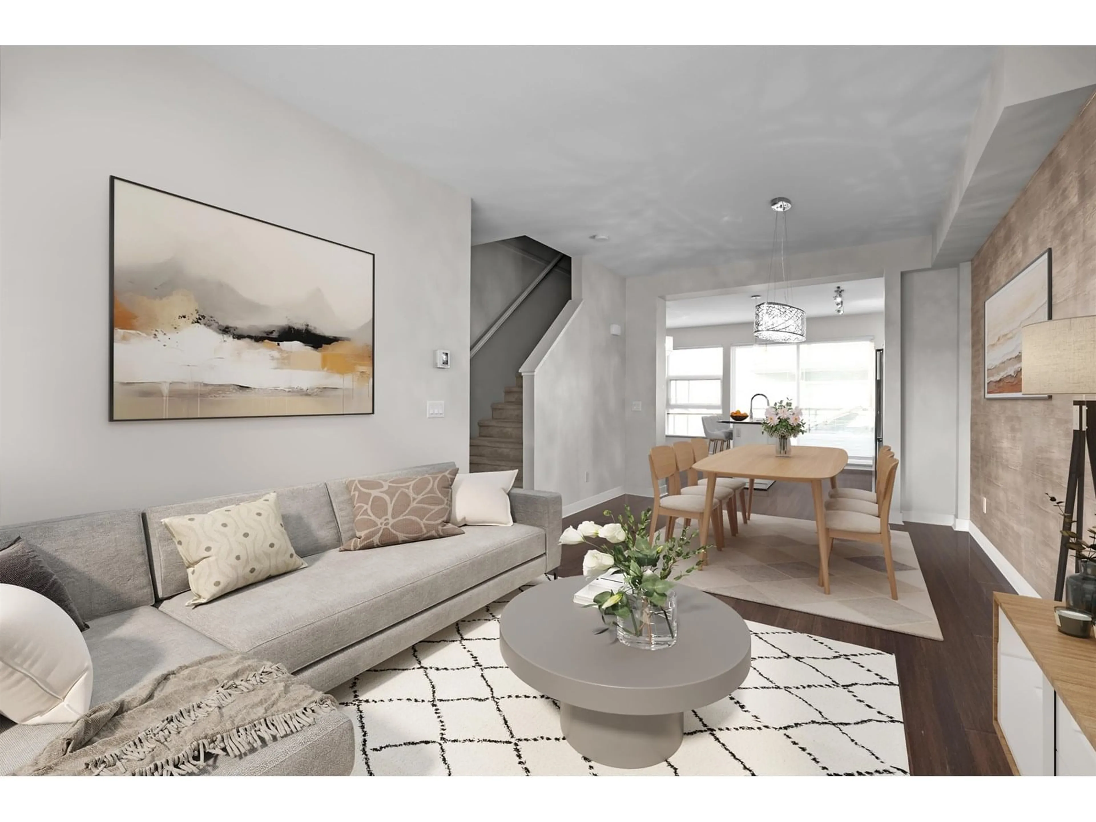 Living room with furniture, unknown for 36 - 16223 23A, Surrey British Columbia V3Z6P4