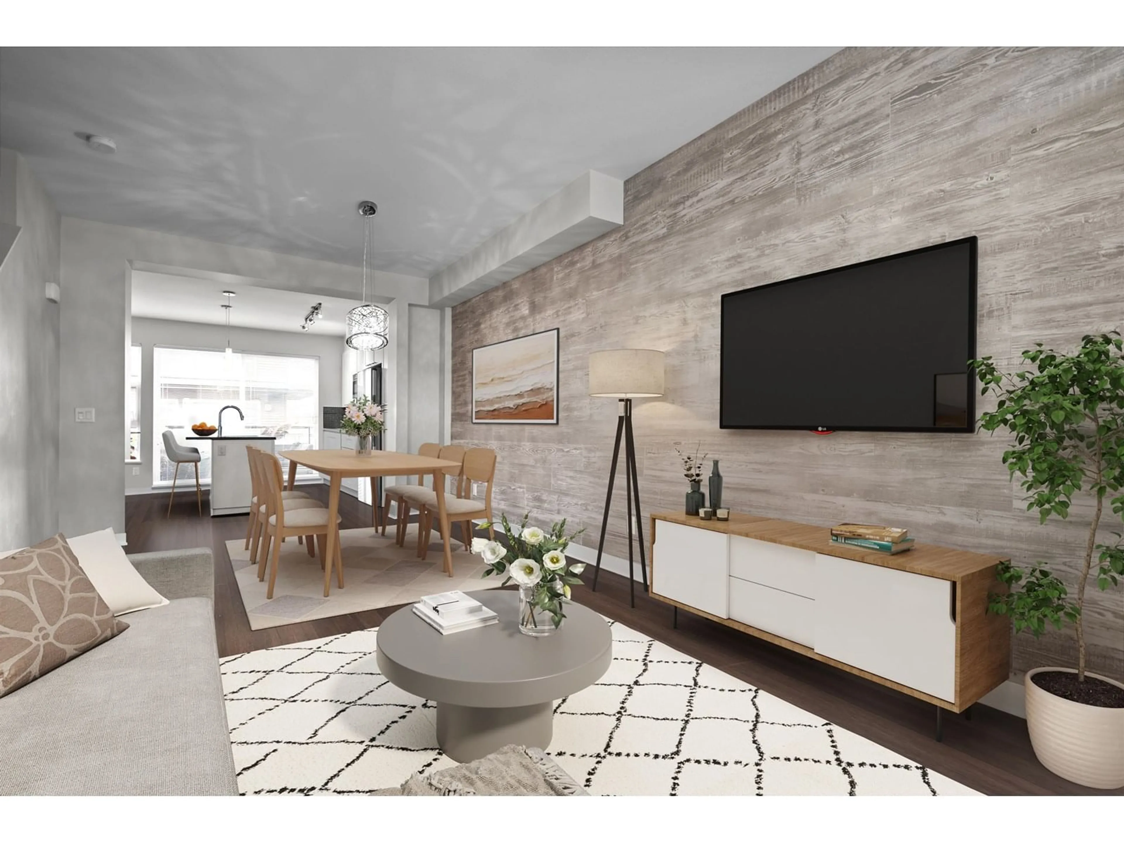 Living room with furniture, unknown for 36 - 16223 23A, Surrey British Columbia V3Z6P4