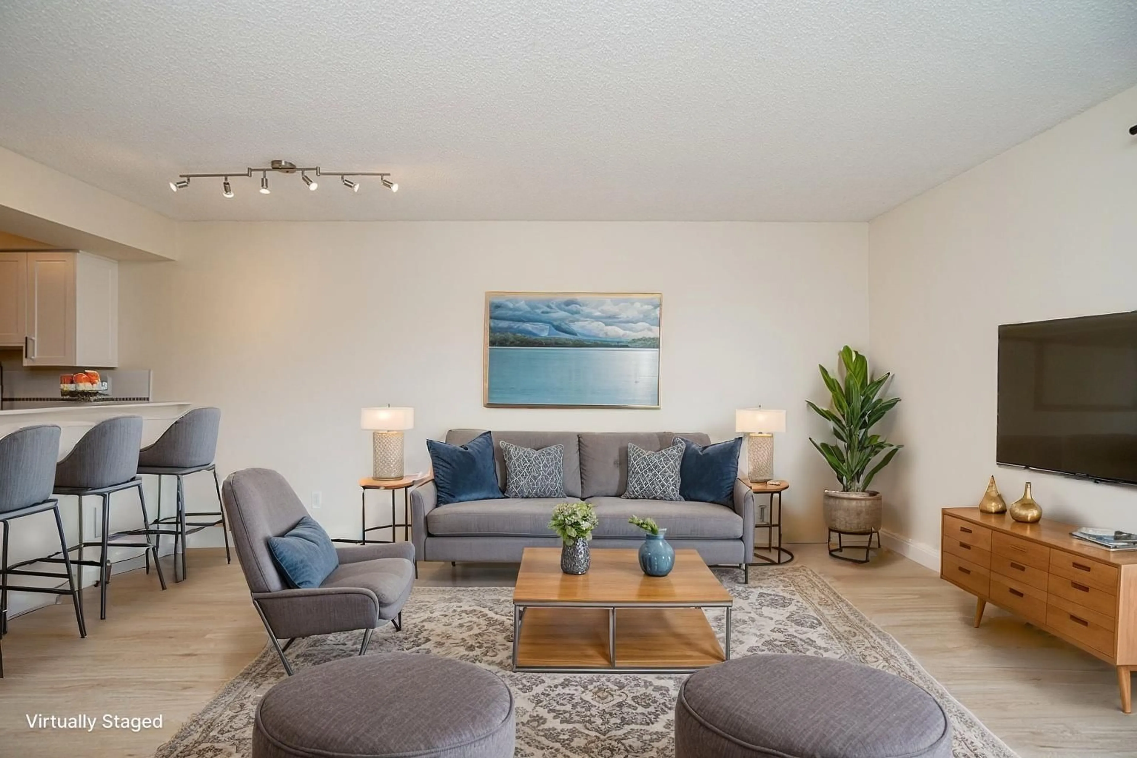 Living room with furniture, unknown for 204 - 5294 204, Langley British Columbia V3A1Z1
