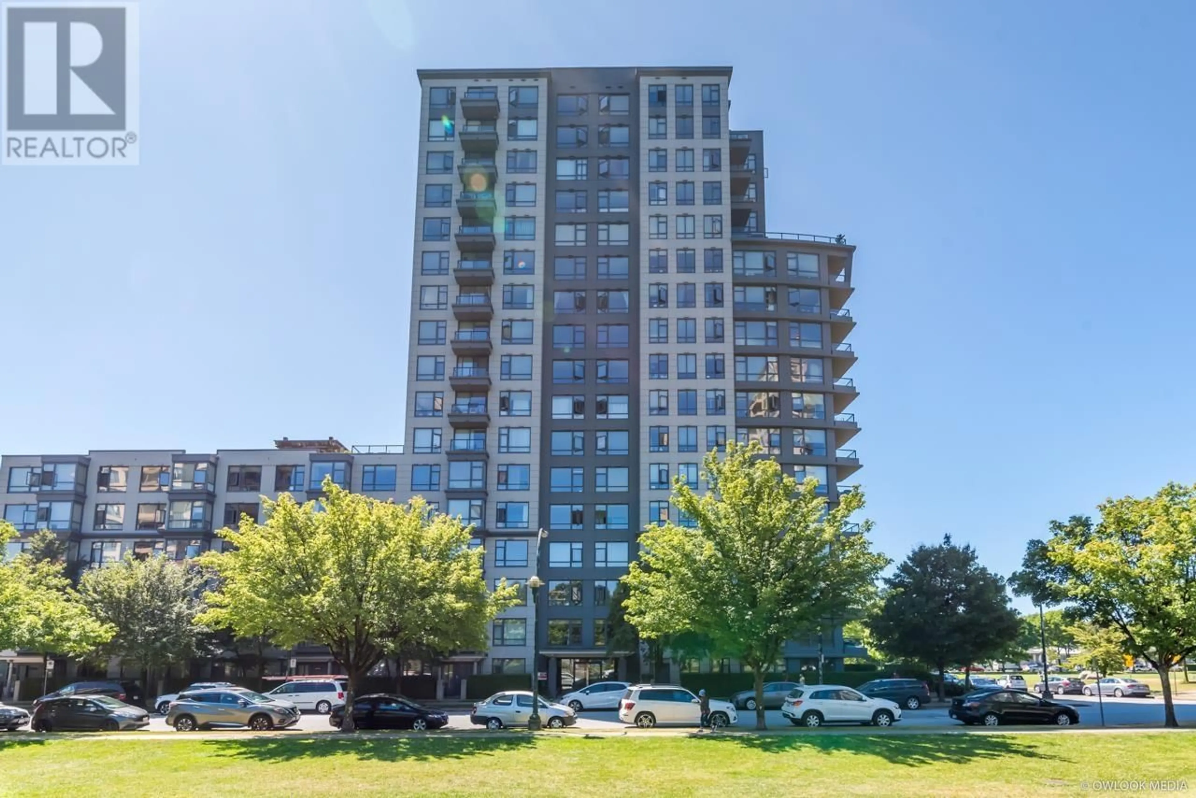 A pic from outside/outdoor area/front of a property/back of a property/a pic from drone, building for 510 - 3520 CROWLEY DRIVE, Vancouver British Columbia V5R6G9