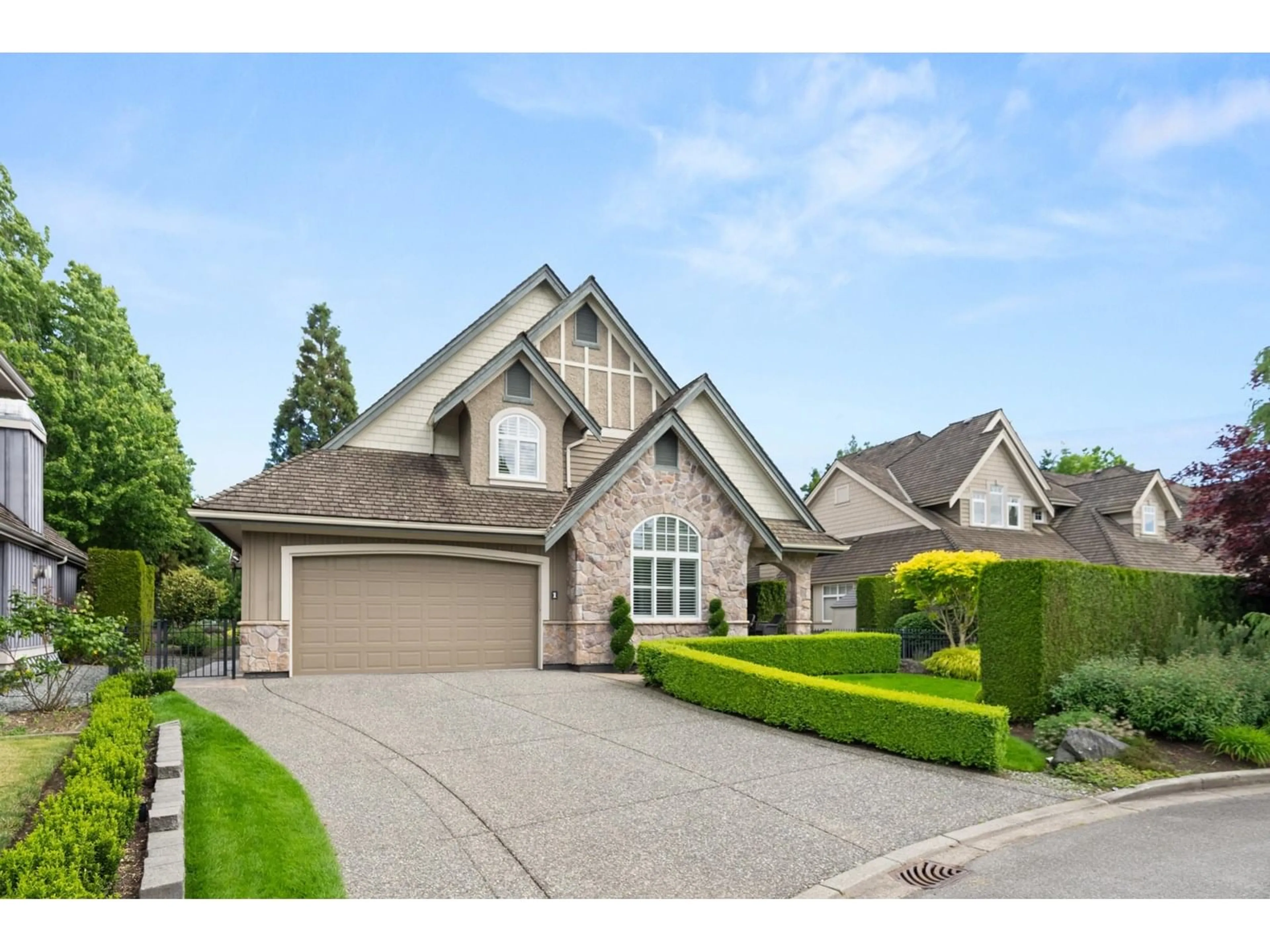 Home with brick exterior material, street for 1 - 3300 157A, Surrey British Columbia V3Z2P2