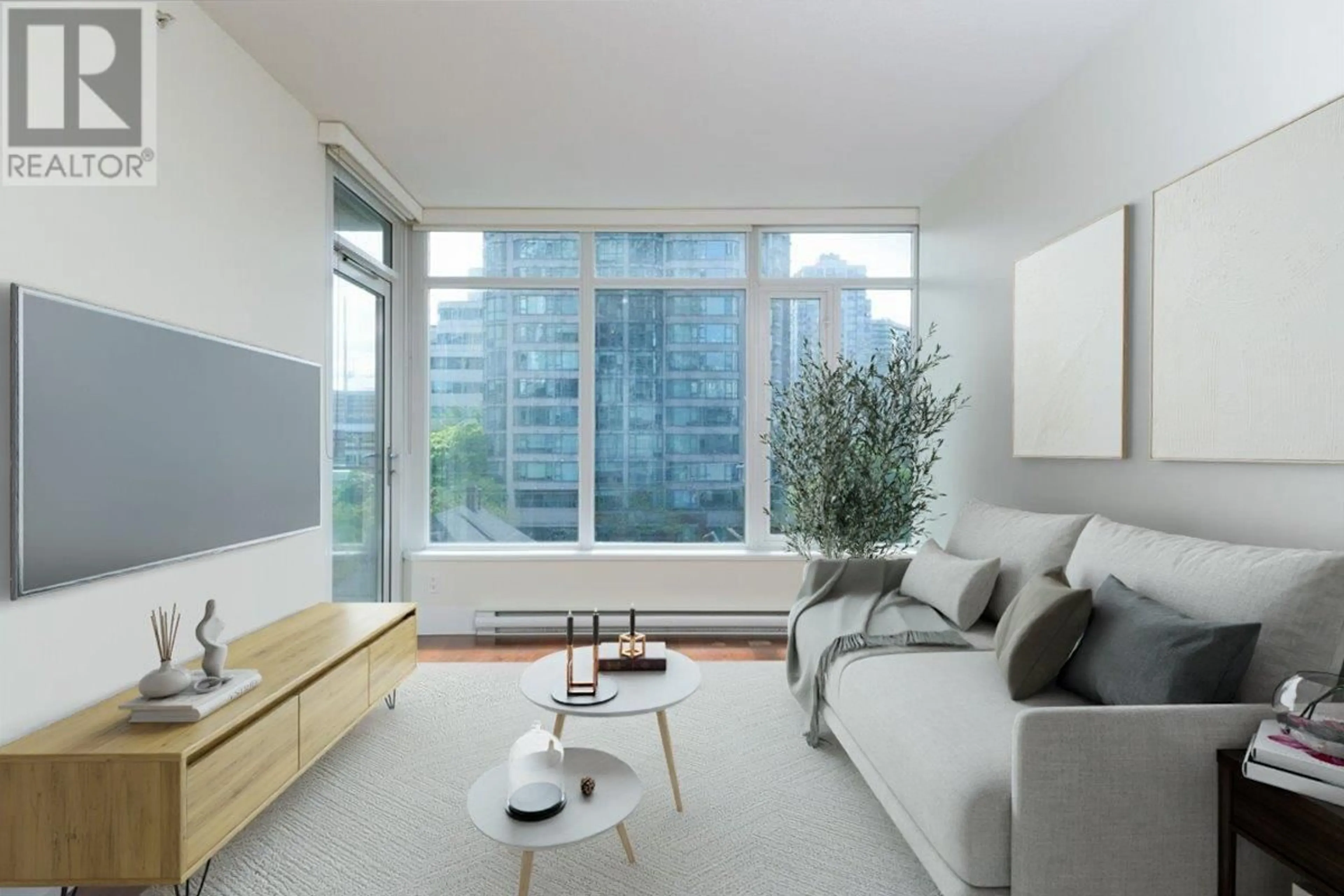 Living room with furniture, unknown for 510 - 888 HOMER STREET, Vancouver British Columbia V6B0H7
