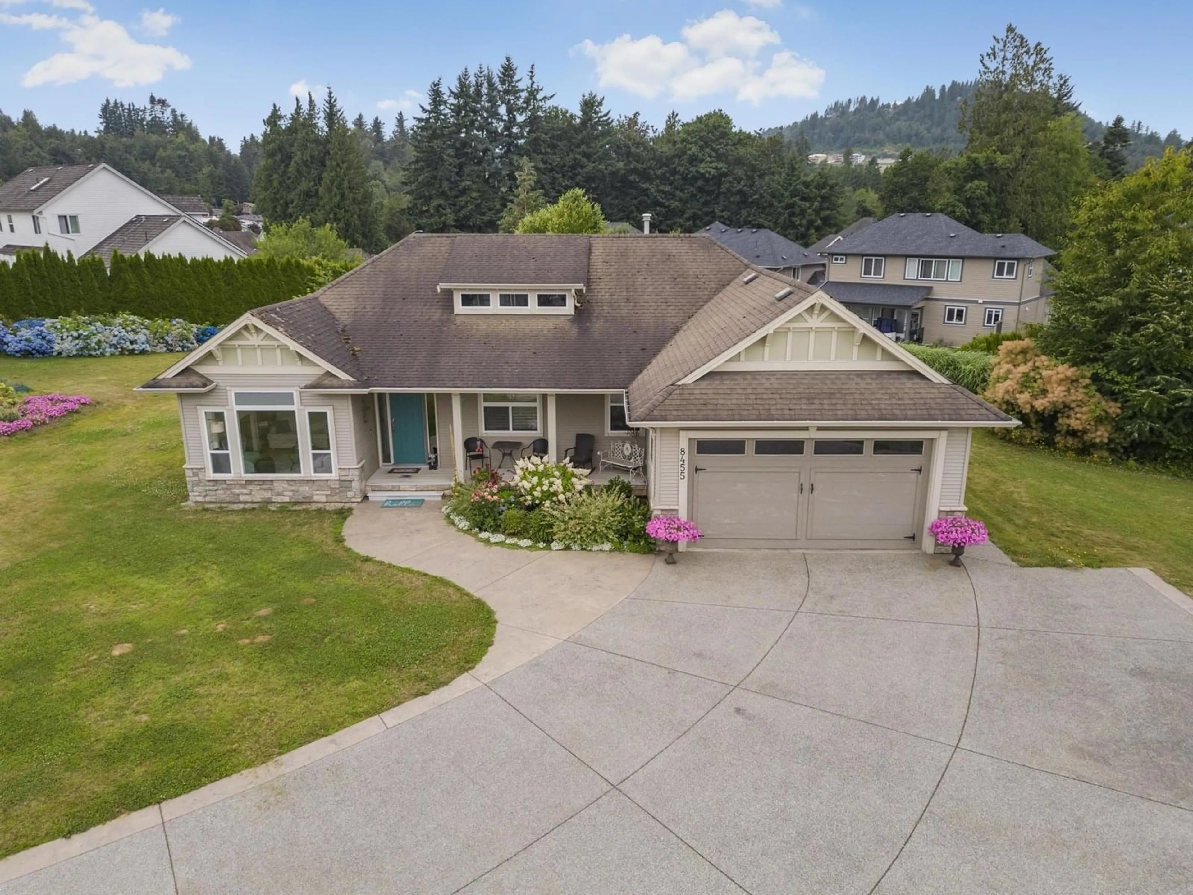 A pic from outside/outdoor area/front of a property/back of a property/a pic from drone, unknown for 8455 JACK, Mission British Columbia V2V6S6