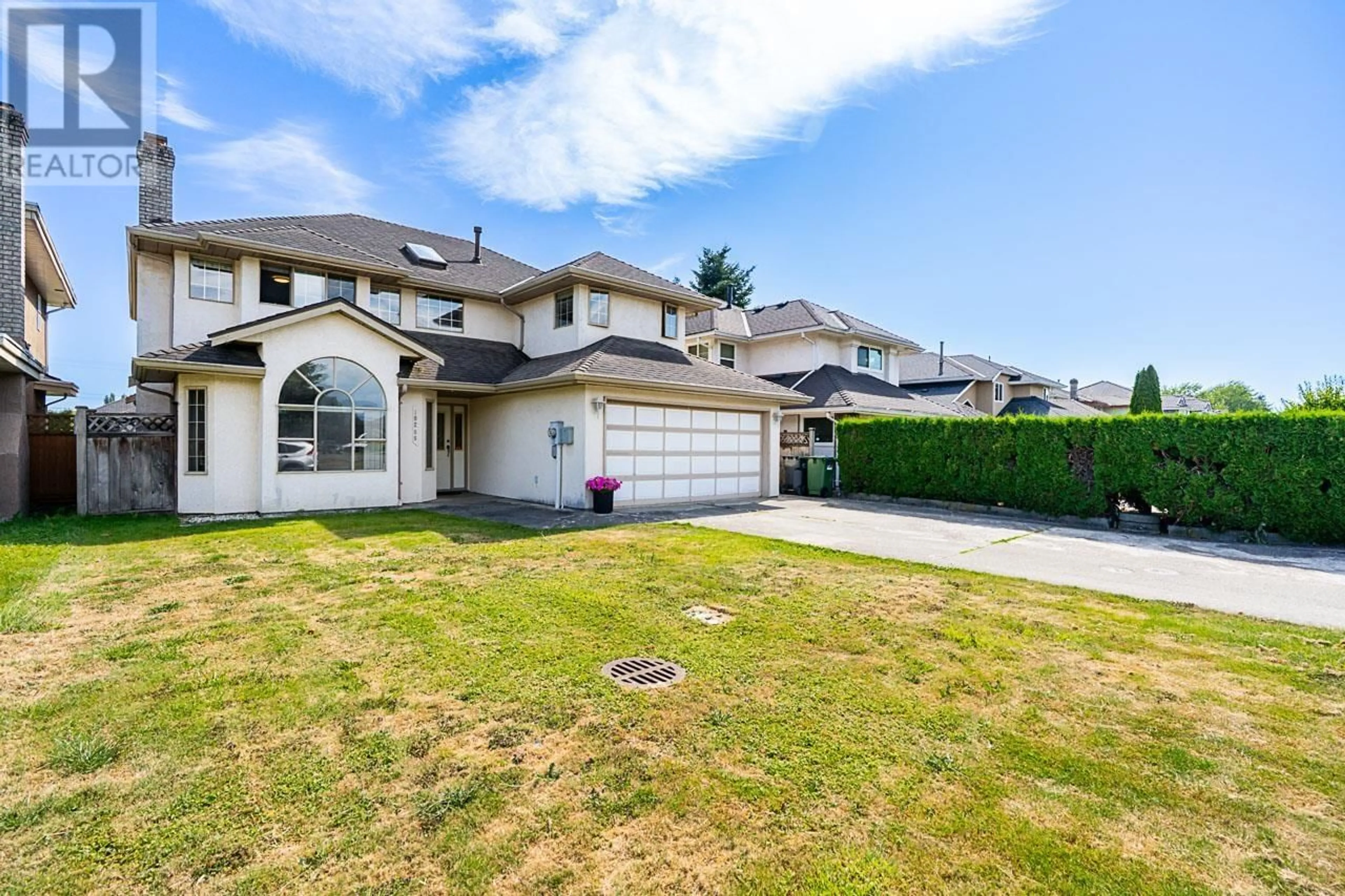 A pic from outside/outdoor area/front of a property/back of a property/a pic from drone, street for 10288 HALL AVENUE, Richmond British Columbia V6X3T9