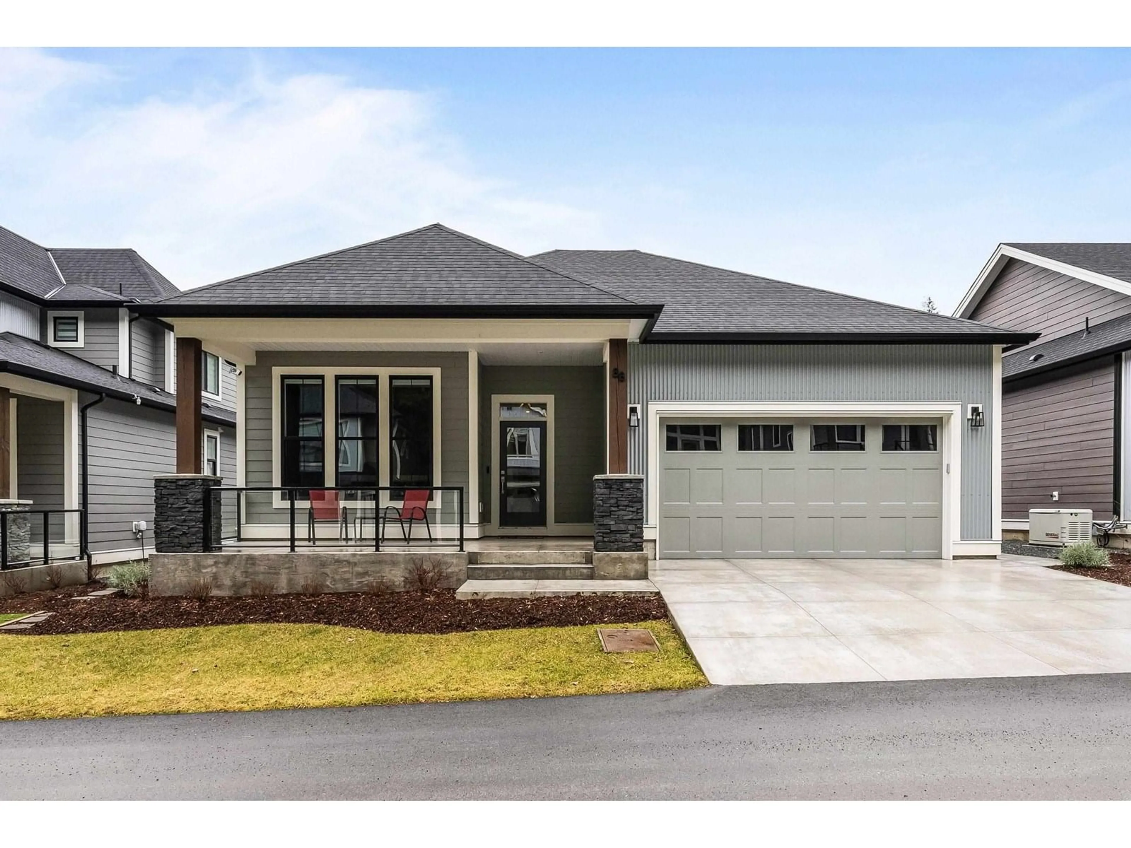 Home with vinyl exterior material, street for 88 - 1880 COLUMBIA VALLEY ROAD, Lindell Beach British Columbia V2R6G8