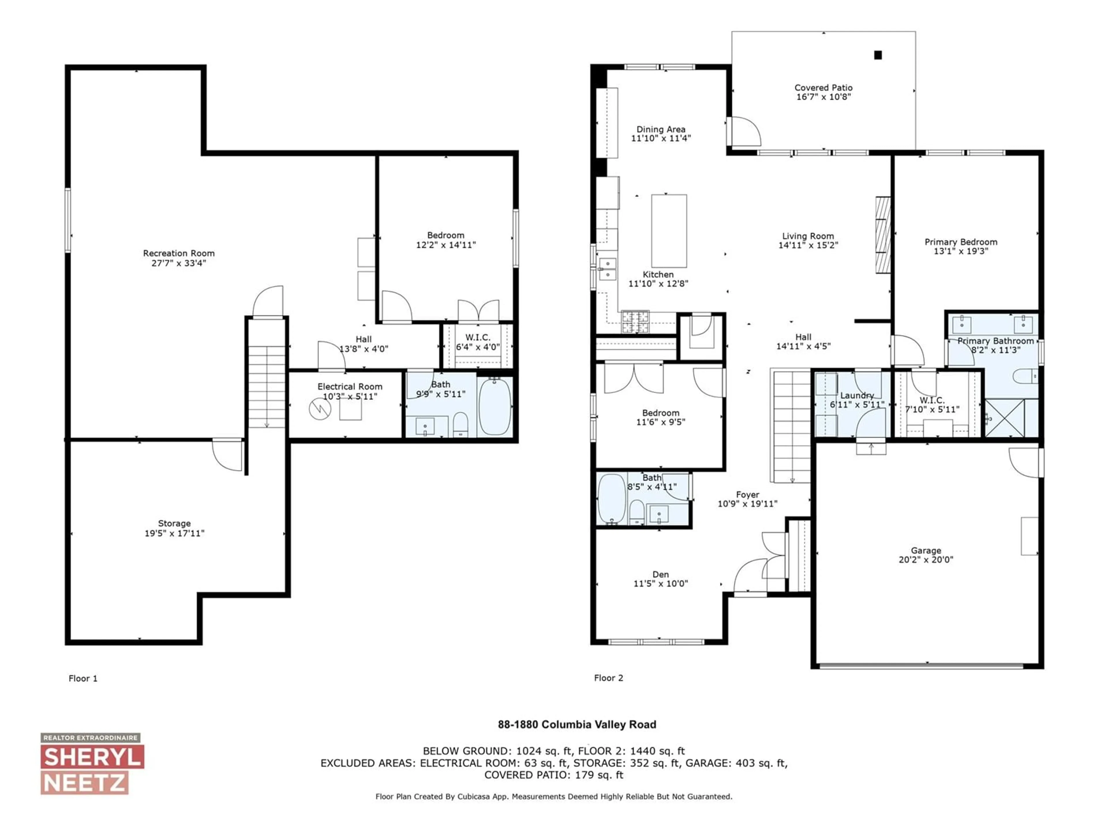 Floor plan for 88 - 1880 COLUMBIA VALLEY ROAD, Lindell Beach British Columbia V2R6G8