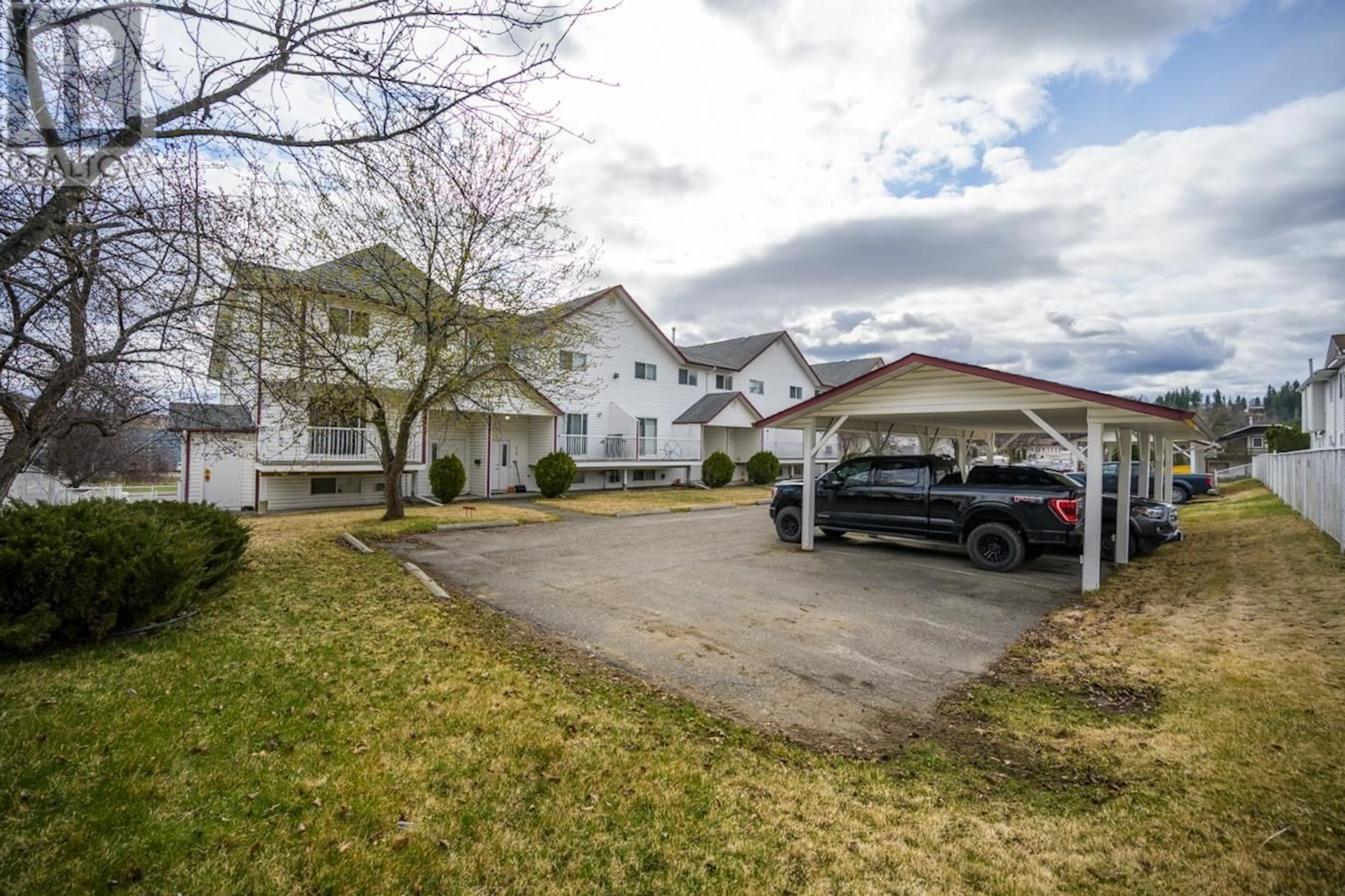 A pic from outside/outdoor area/front of a property/back of a property/a pic from drone, street for 209 - 3363 WESTWOOD DRIVE, Prince George British Columbia V2N1S4