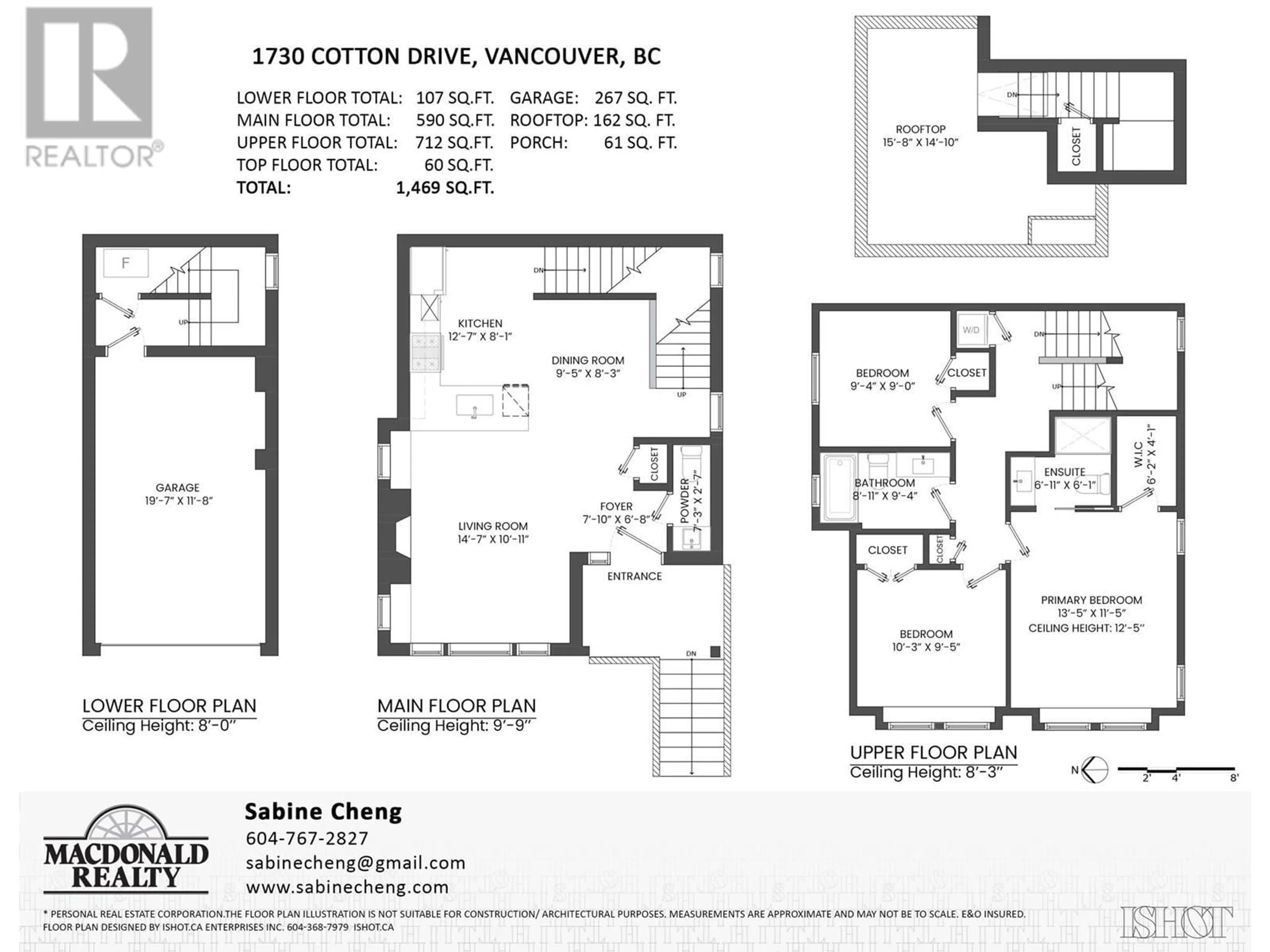 Floor plan for 1730 COTTON DRIVE, Vancouver British Columbia V5N3V2