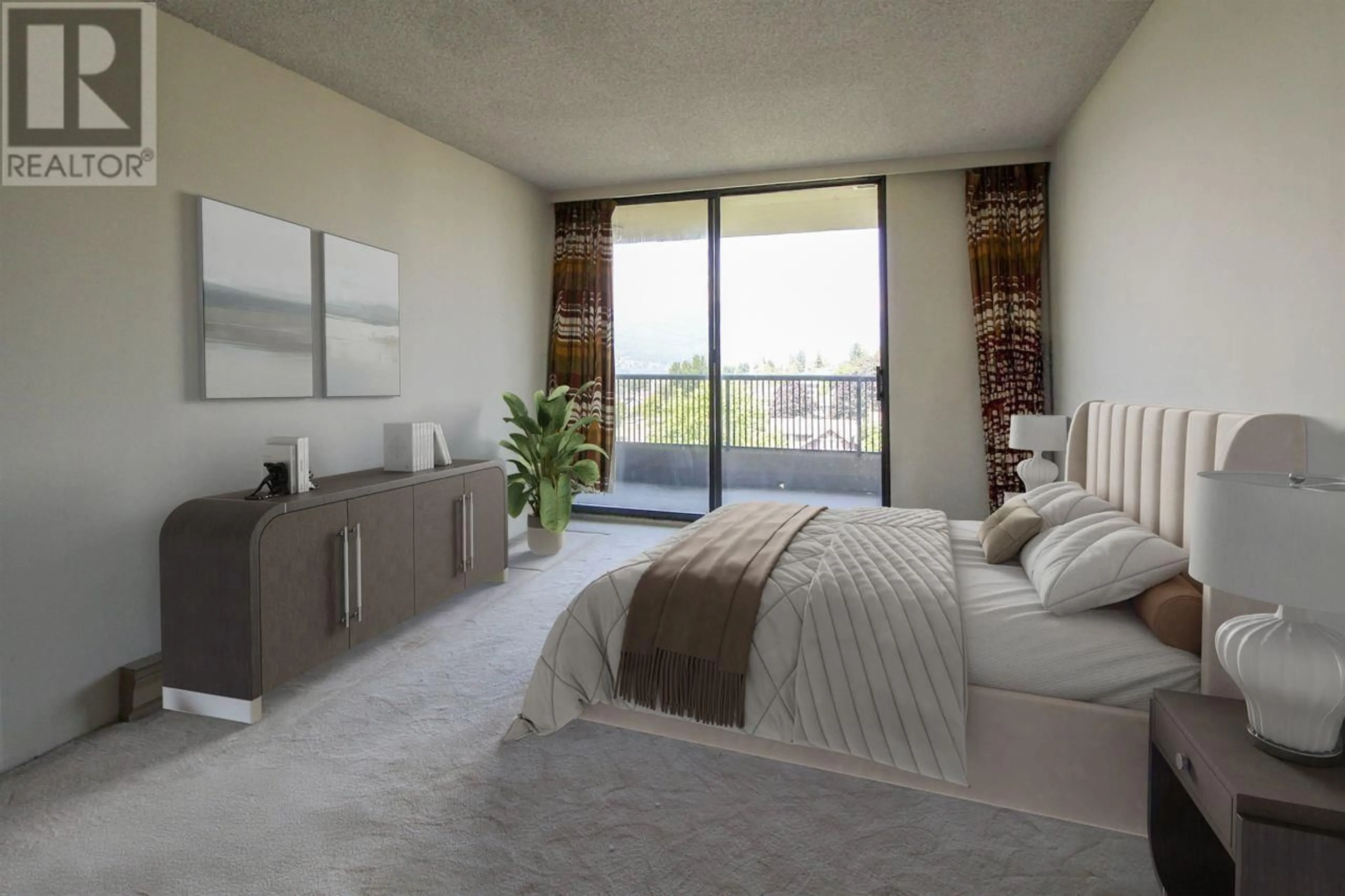 Bedroom with bed, unknown for 903 - 3740 ALBERT STREET, Burnaby British Columbia V5C5Y7