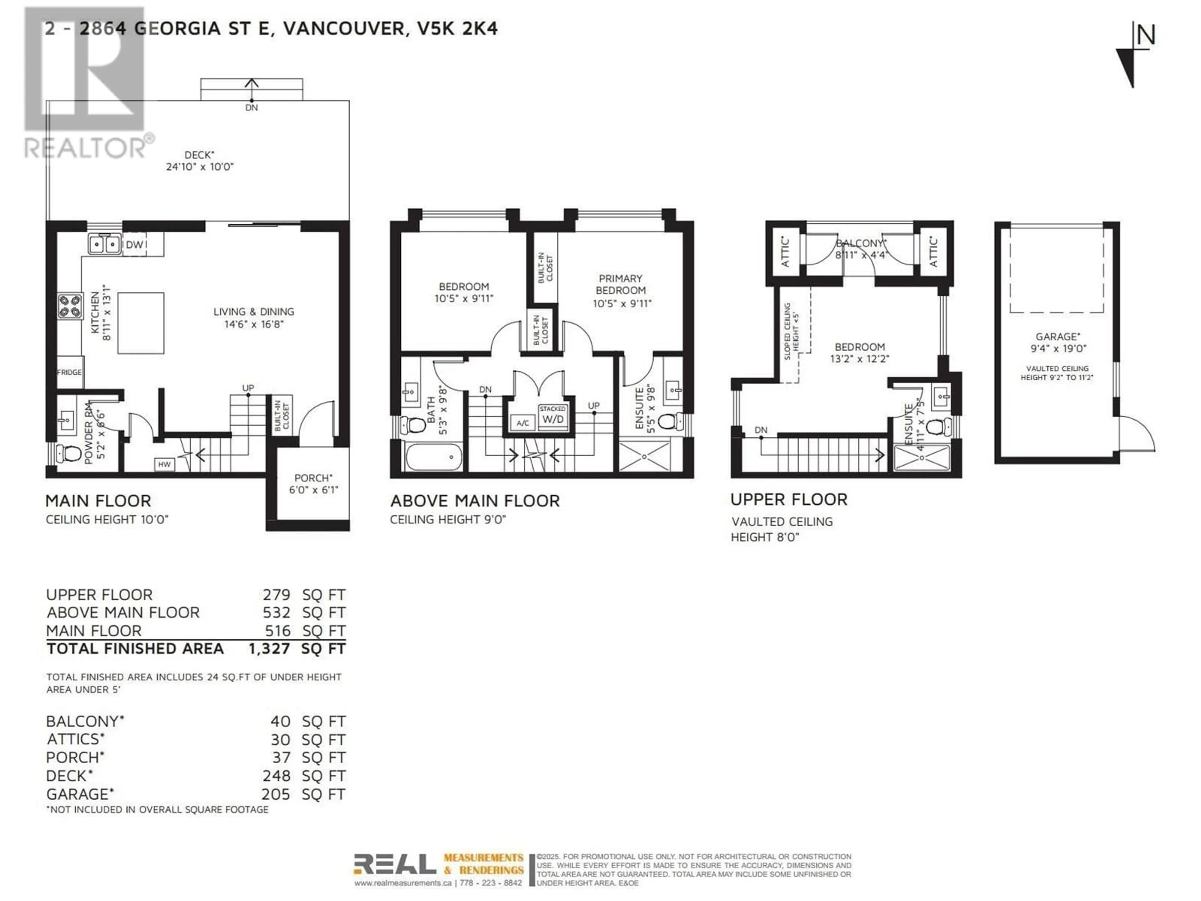 Floor plan for 2 - 2864 GEORGIA STREET, Vancouver British Columbia V5K2K4