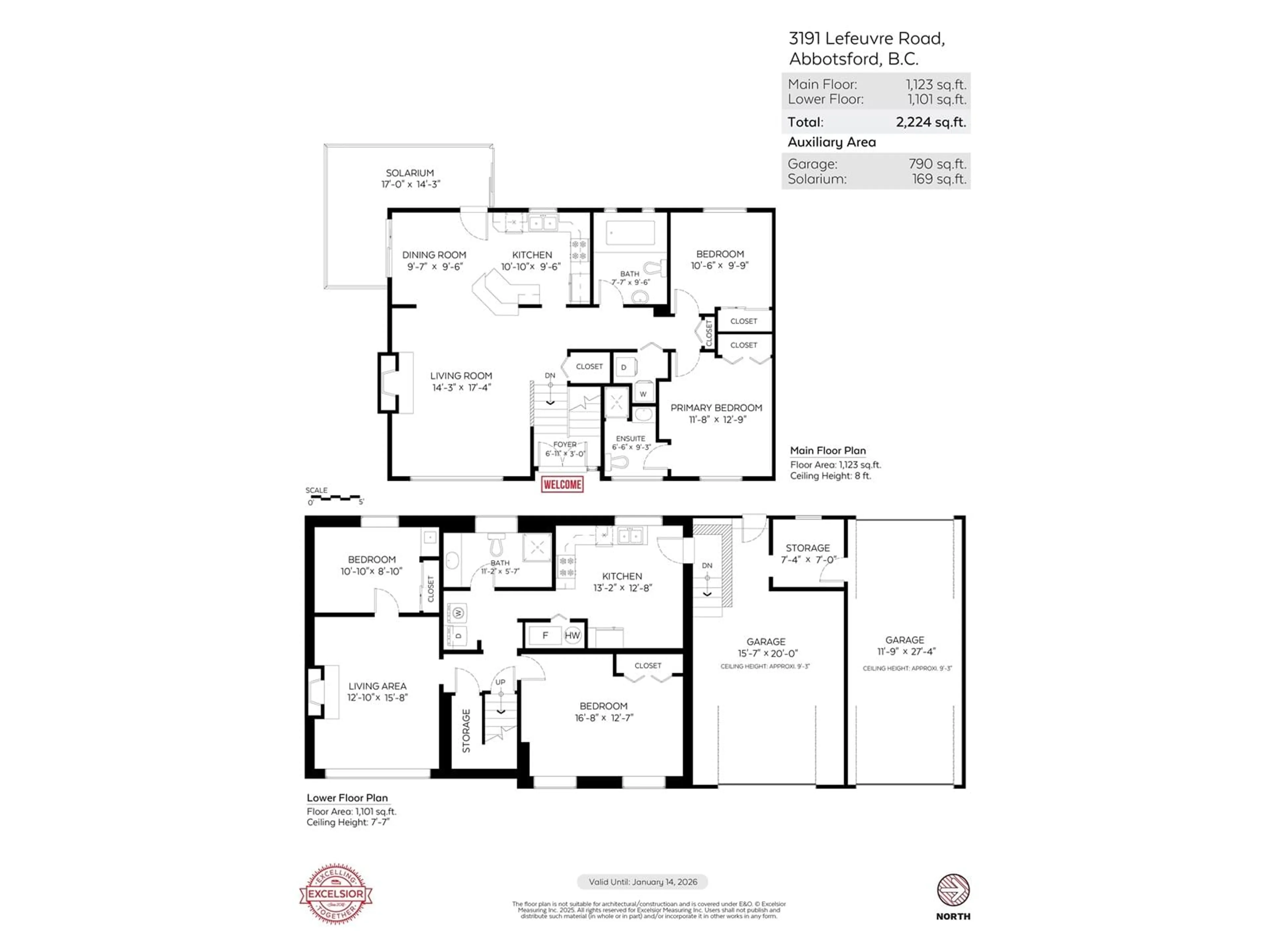 Floor plan for 3191 LEFEUVRE, Abbotsford British Columbia V4X1M5