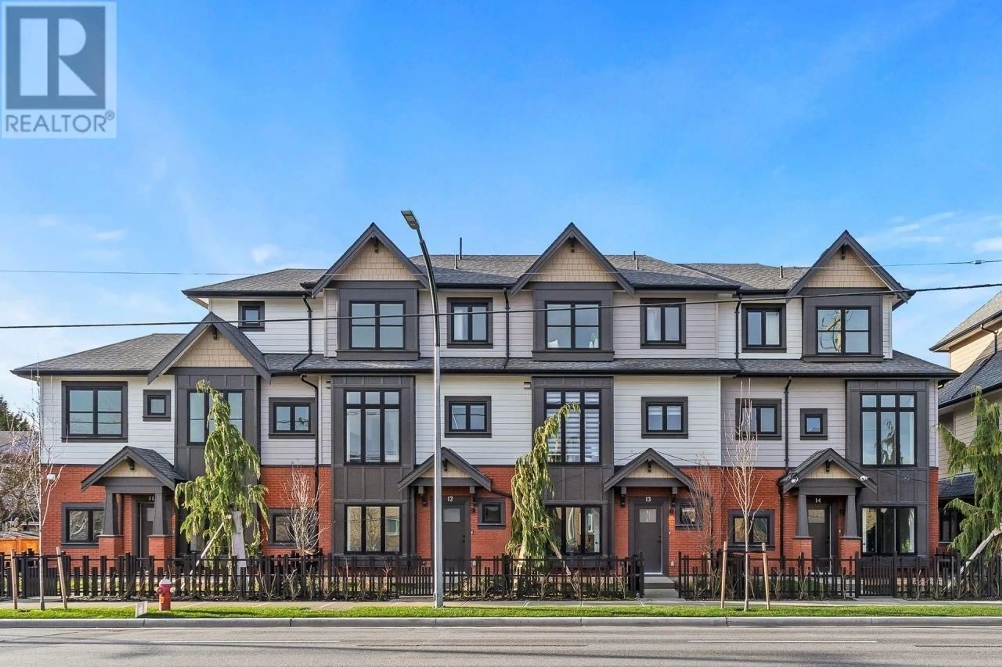 Home with brick exterior material, street for 14 - 10233 NO.2 ROAD, Richmond British Columbia V7E0C7