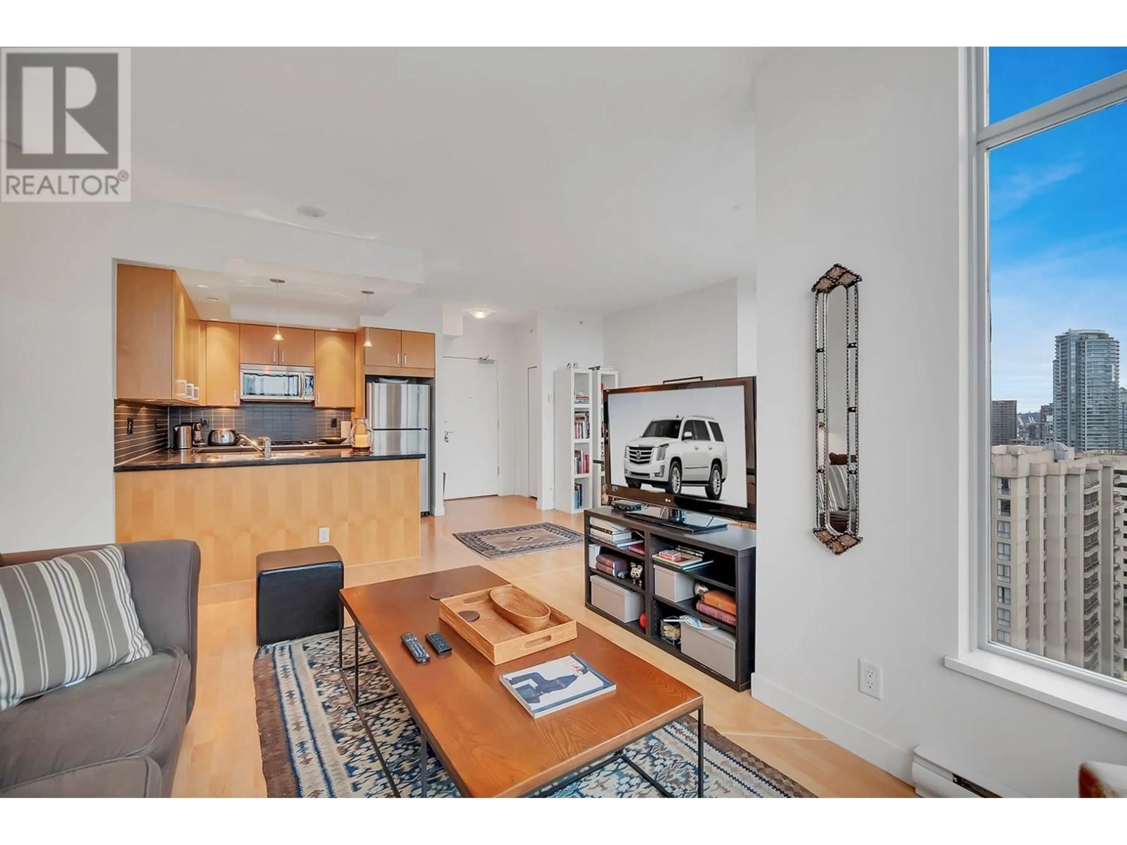 Open concept kitchen, unknown for 1907 - 1050 SMITHE STREET, Vancouver British Columbia V6E4T4