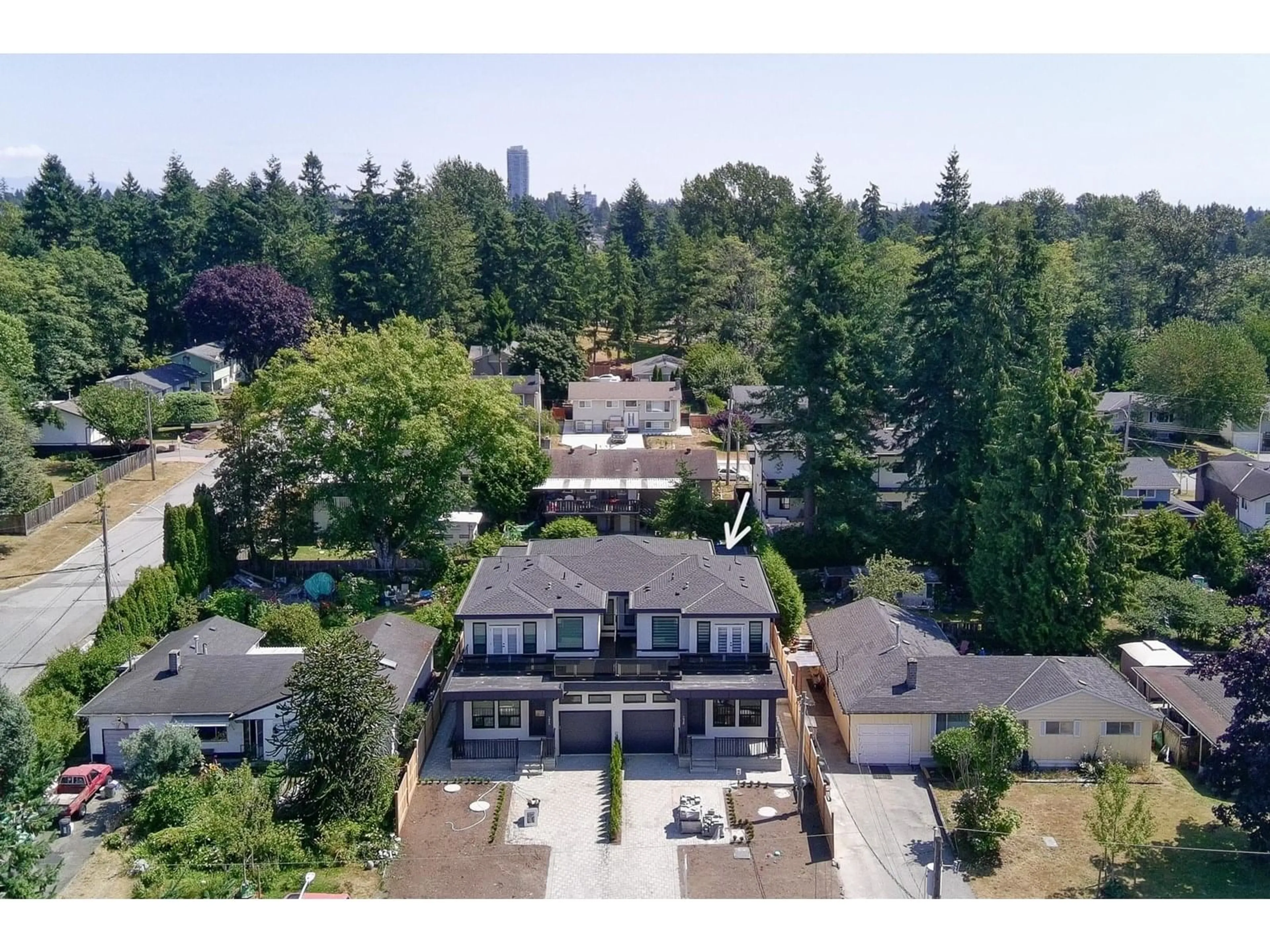 A pic from outside/outdoor area/front of a property/back of a property/a pic from drone, street for 7938 110, Delta British Columbia V4C4H5