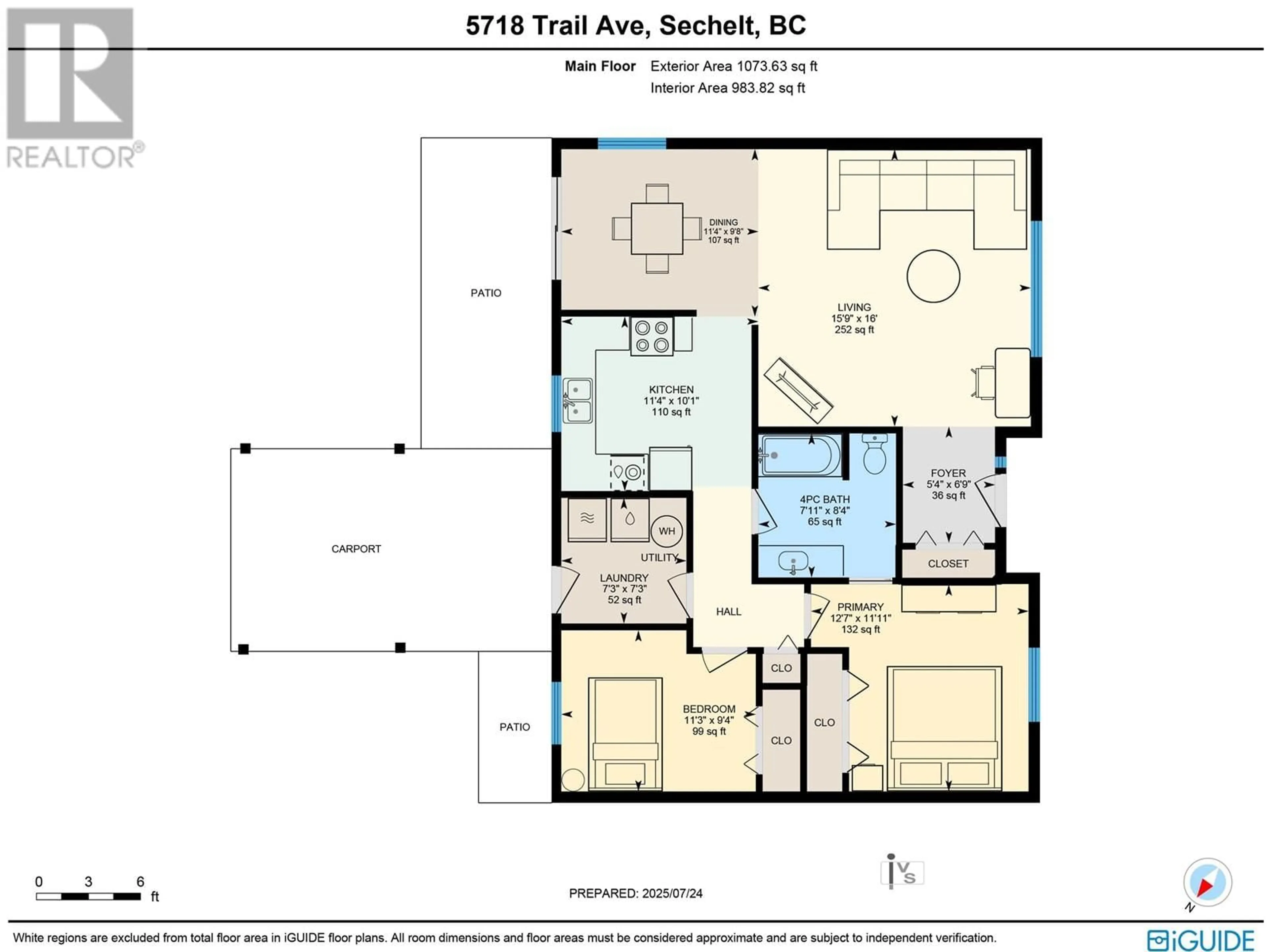 Floor plan for 5718 TRAIL AVENUE, Sechelt British Columbia V0N3A6