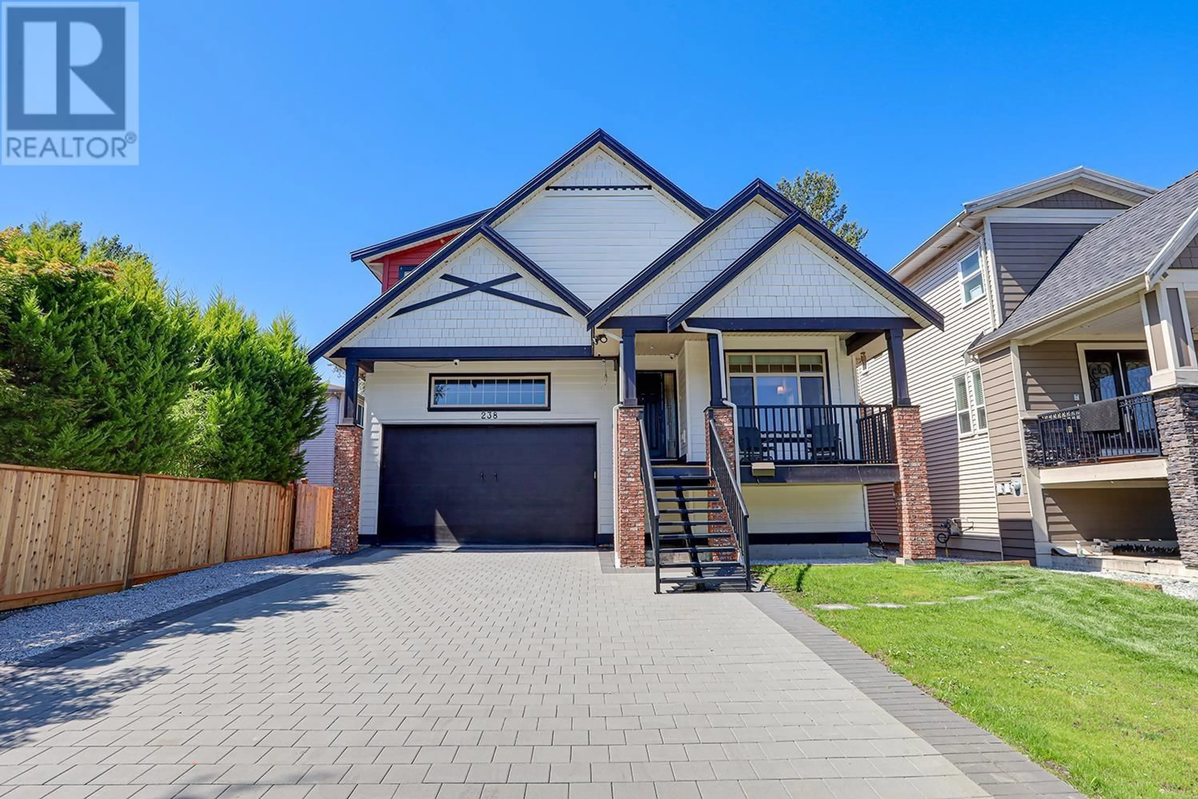 Home with brick exterior material, street for 238 PHILLIPS STREET, New Westminster British Columbia V3M5P1