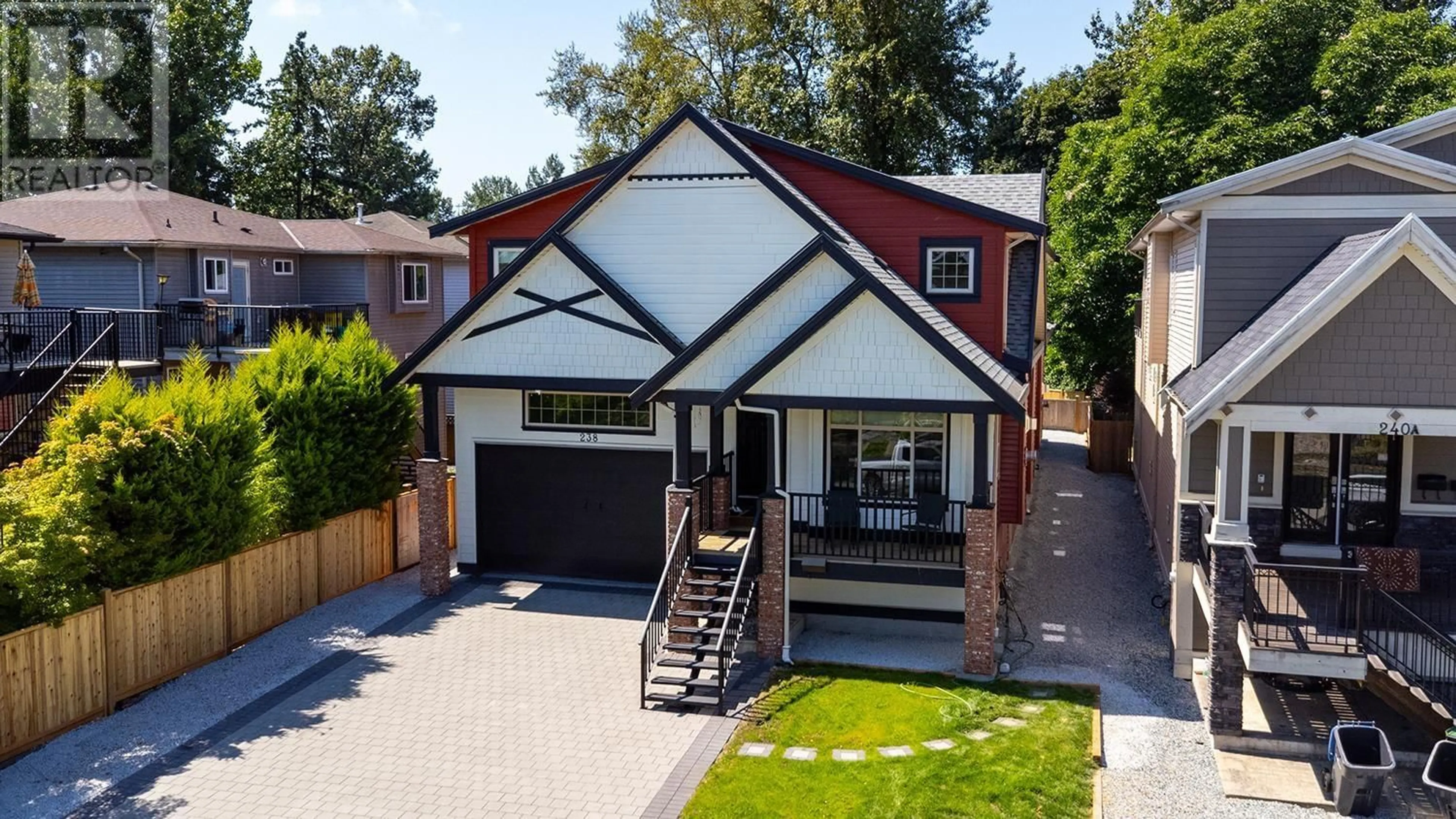 Home with brick exterior material, street for 238 PHILLIPS STREET, New Westminster British Columbia V3M5P1
