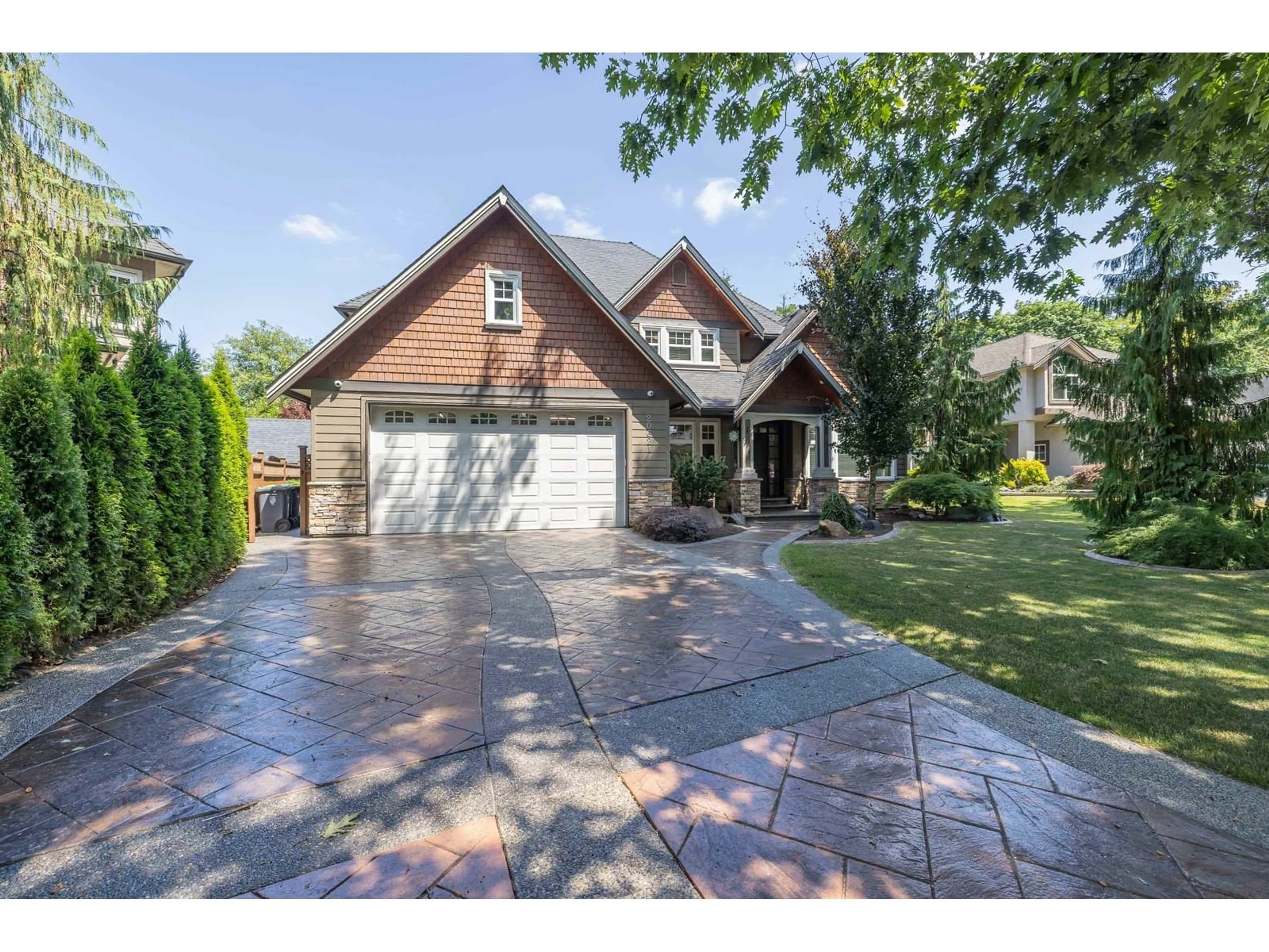 Home with brick exterior material, street for 20621 97B, Langley British Columbia V1M2K9