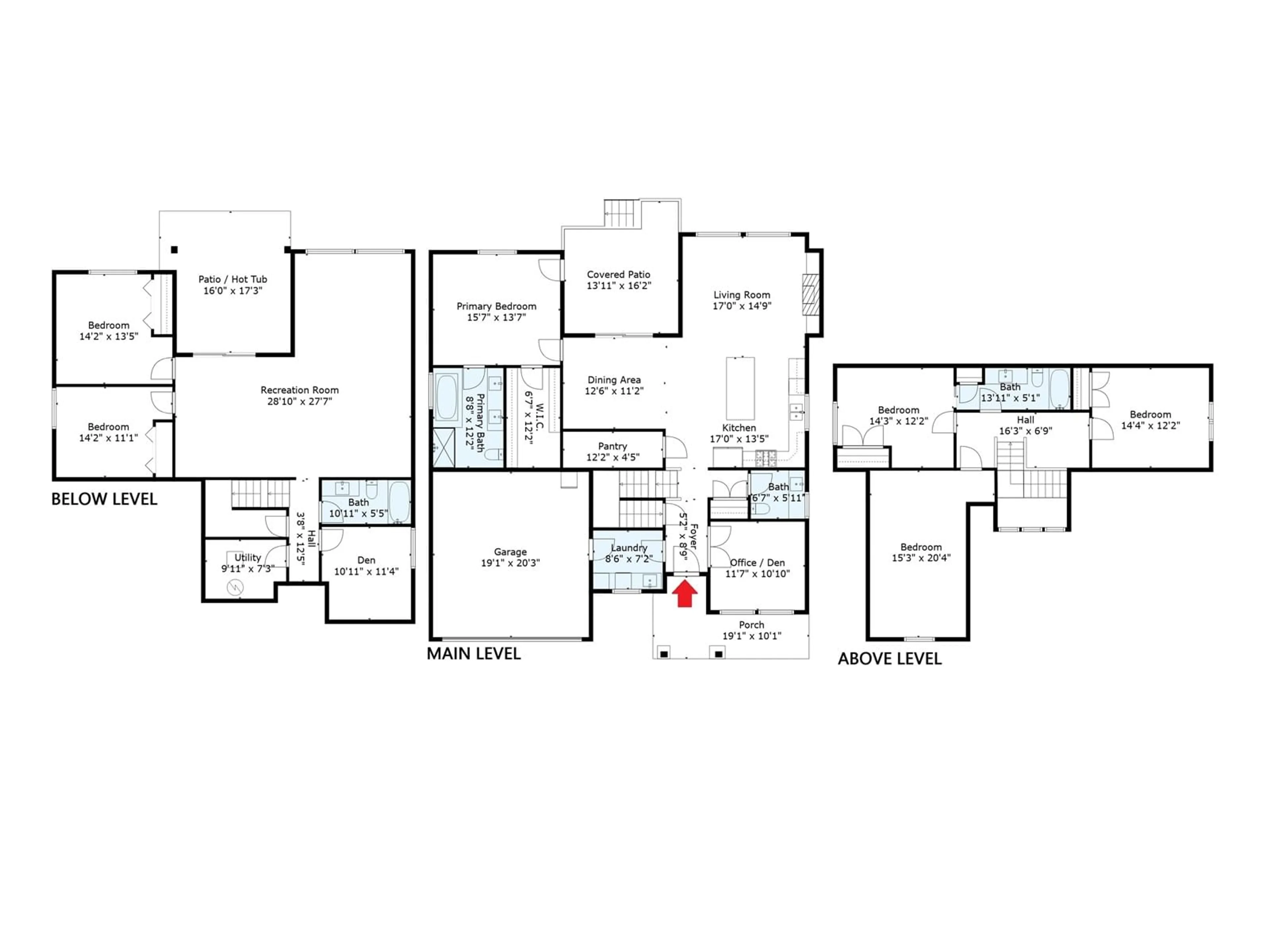 Floor plan for 4 - 1911 WOODSIDE BOULEVARD, Agassiz British Columbia V0M1A1