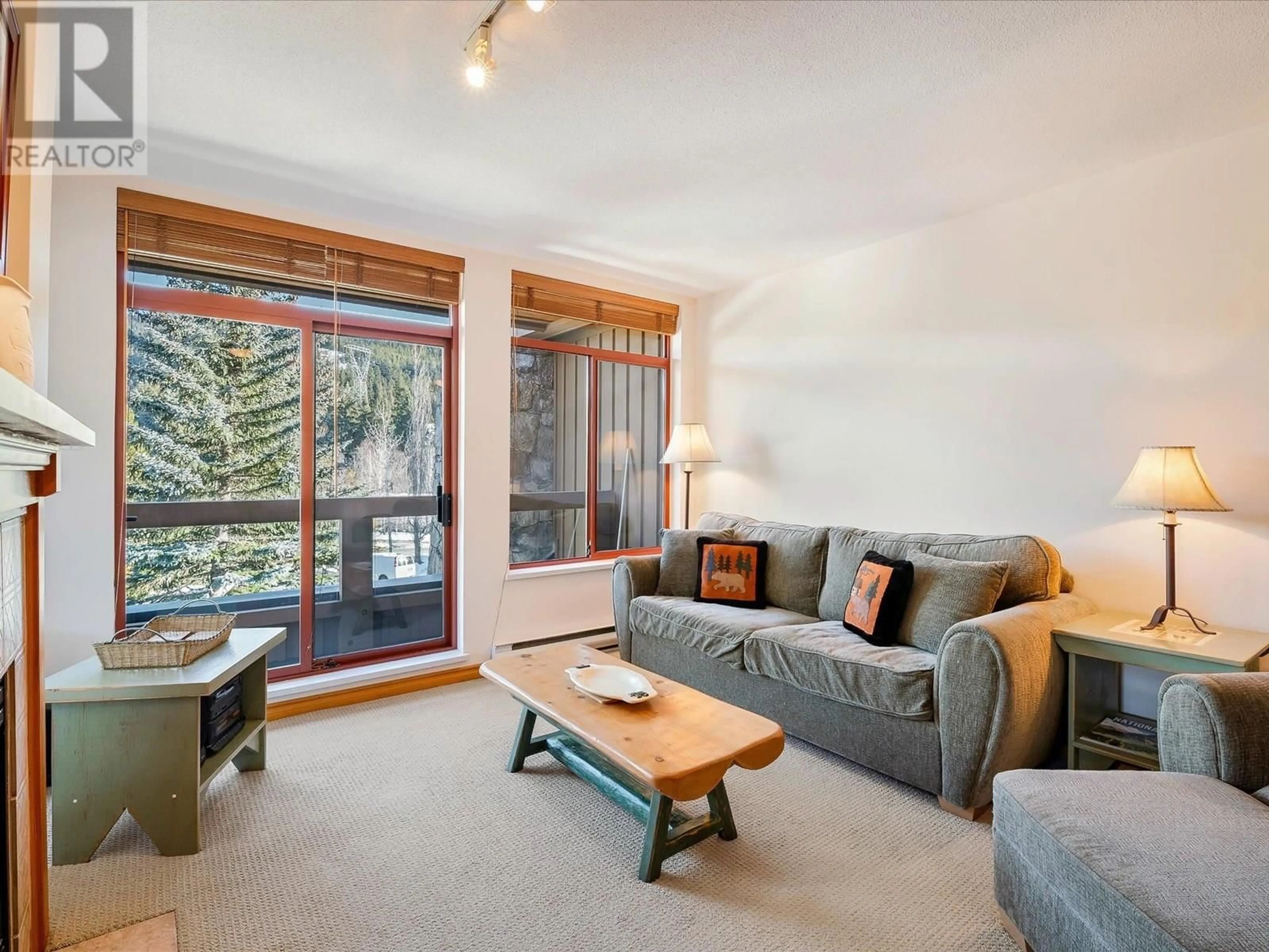 Living room with furniture, unknown for 207 - 8080 NICKLAUS NORTH BOULEVARD, Whistler British Columbia V8E1J7