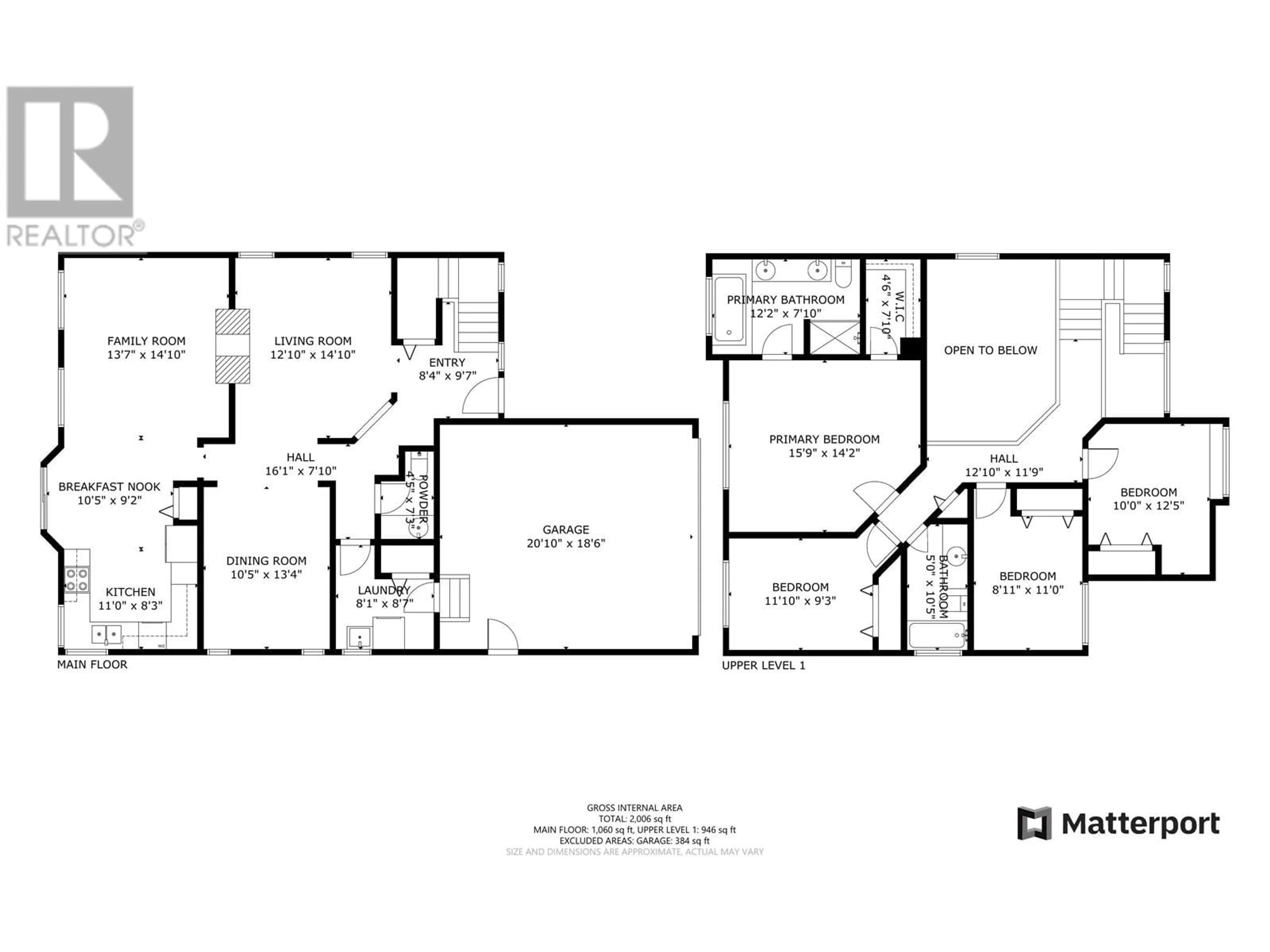 Floor plan for 22651 CHALDECOTT DRIVE, Richmond British Columbia V6V2T9