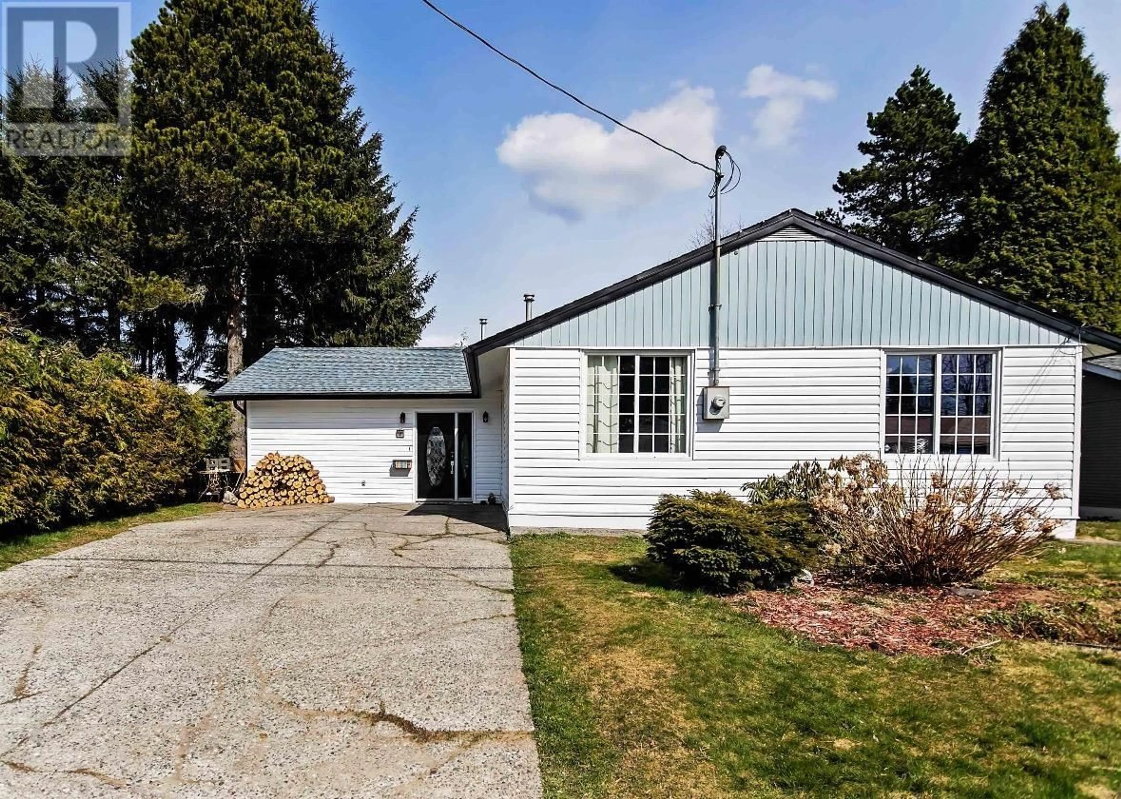 Home with vinyl exterior material, street for 67 SAGUENAY STREET, Kitimat British Columbia V8C1W7