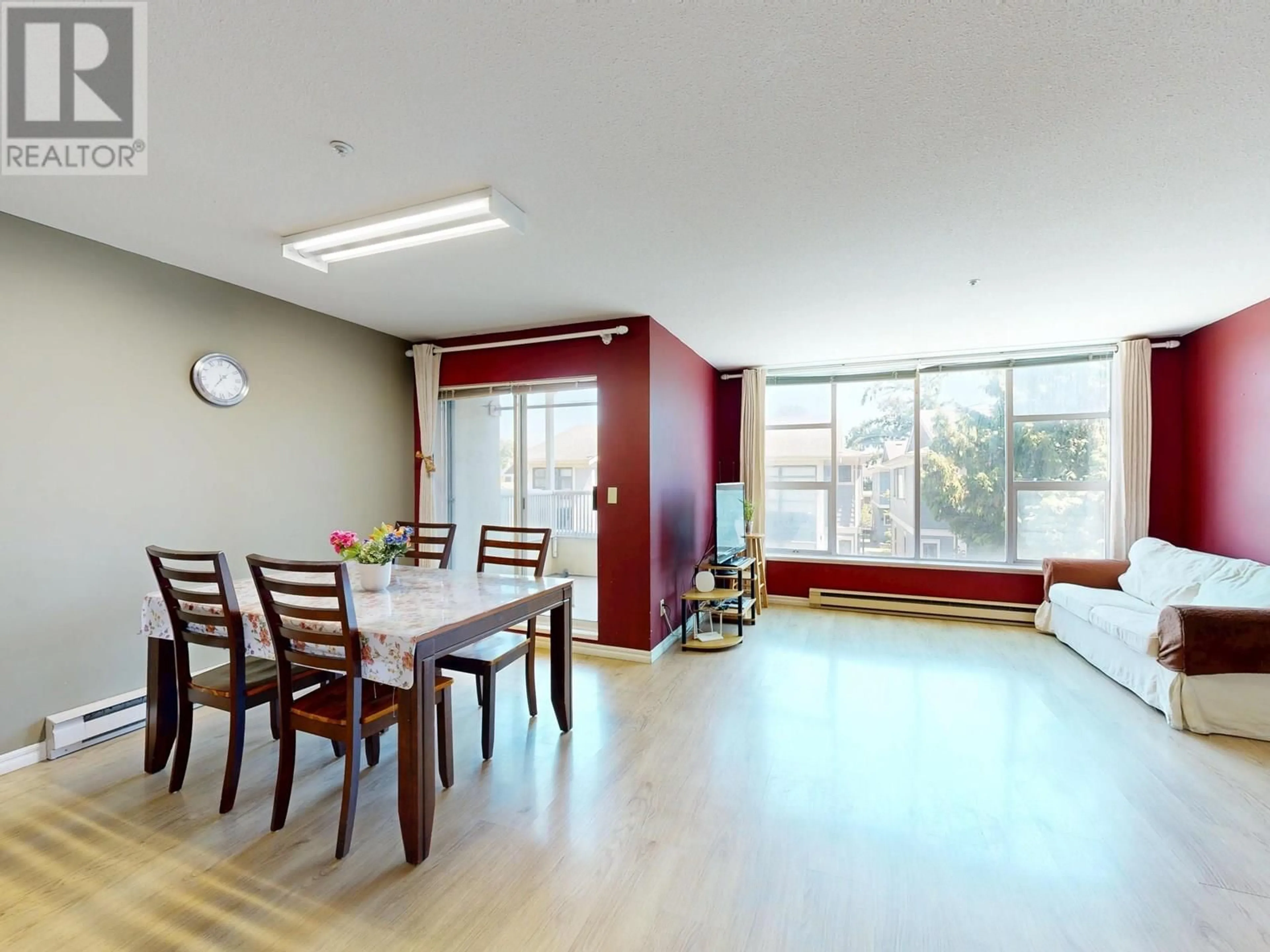 Dining room, wood/laminate floor for 361 - 8333 JONES ROAD, Richmond British Columbia V6Y3W9