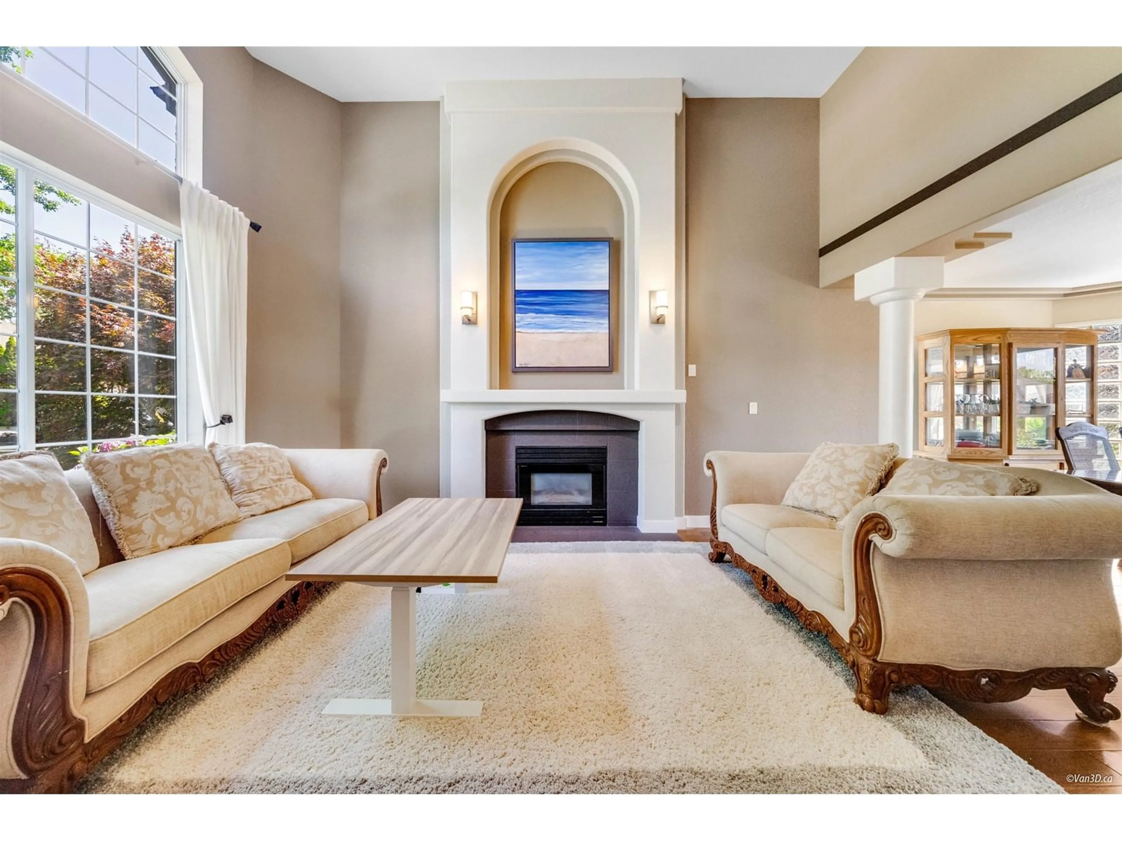 Living room with furniture, unknown for 21558 84B, Langley British Columbia V1M2M1